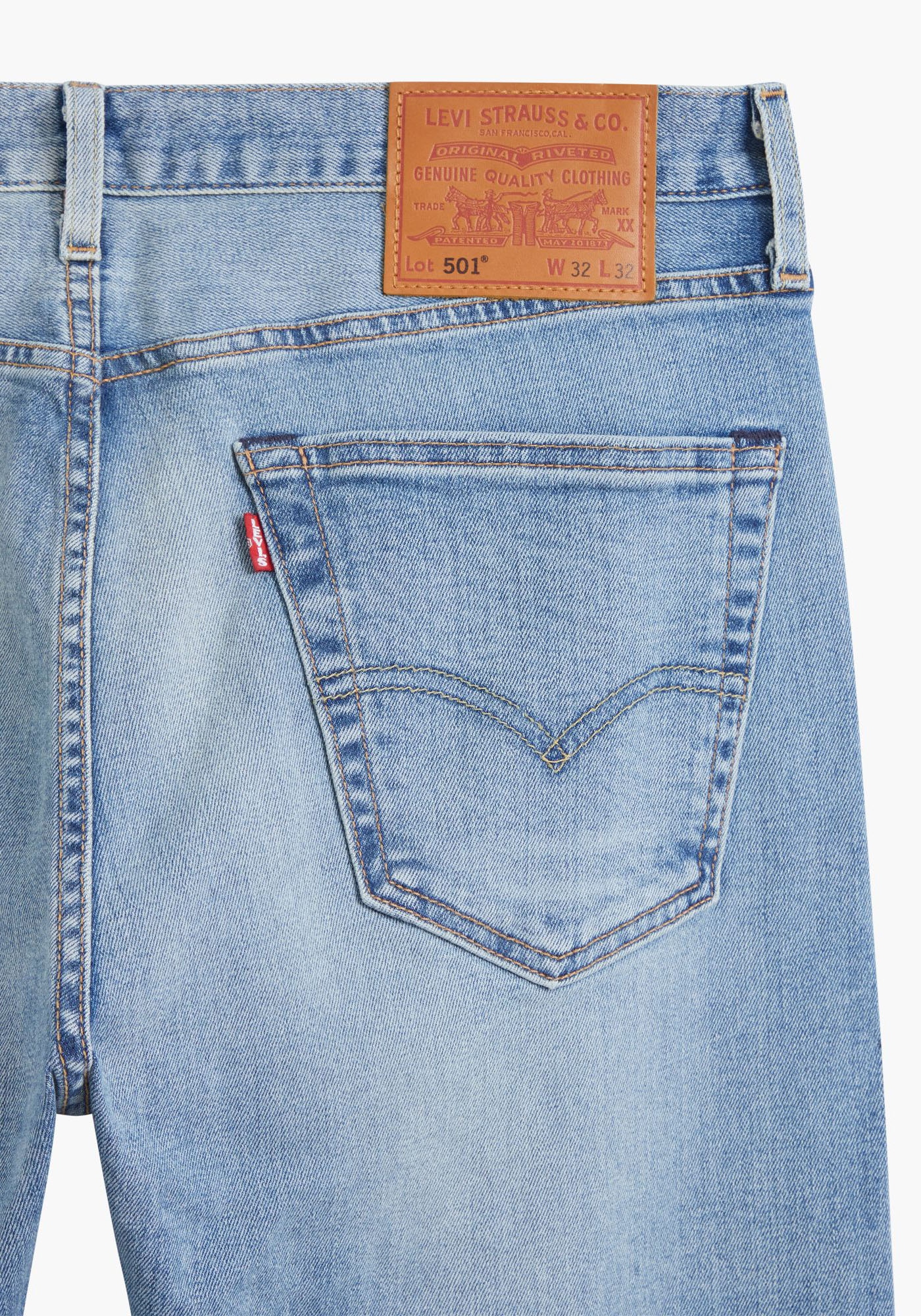 Levi's® Straight-Jeans »501 LEVI'S ORIGINAL«, mit Markenlabel