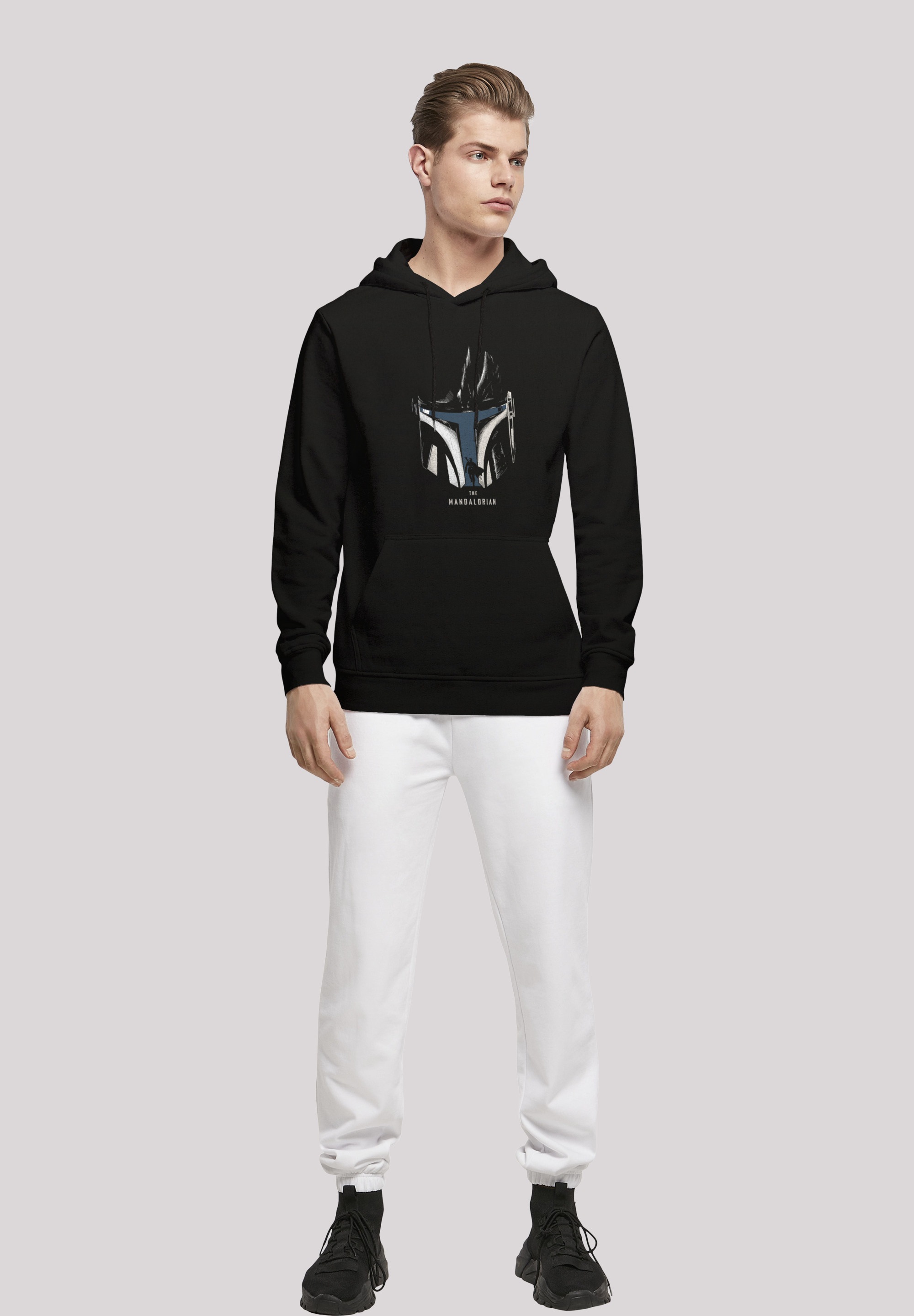 F4NT4STIC Kapuzenpullover »Star Wars Mandalorian für BAUR Helmet Silhouette«, | ▷ The Print