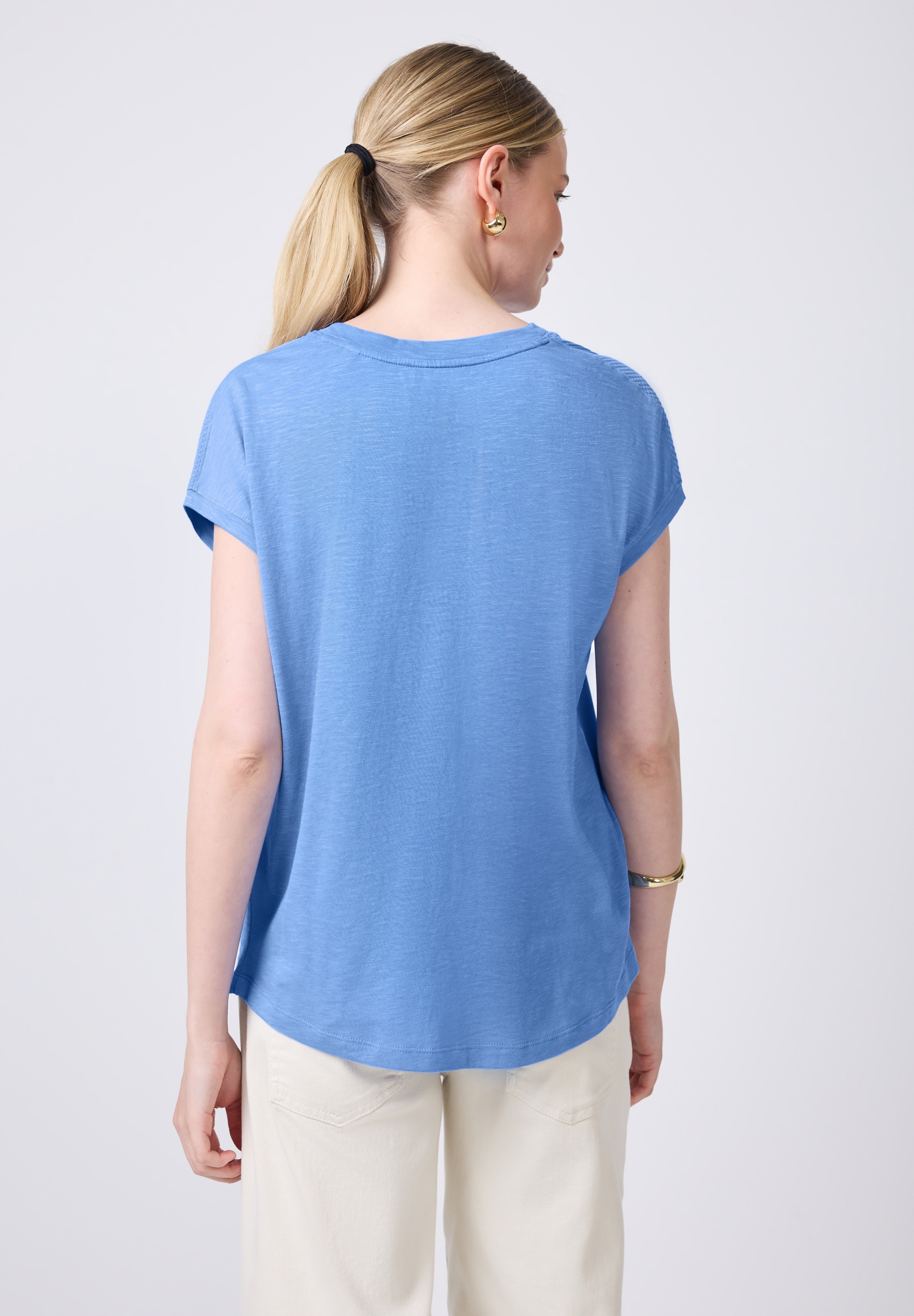 STREET ONE STUDIO T-Shirt, mit Rundhalsausschnitt günstig online kaufen