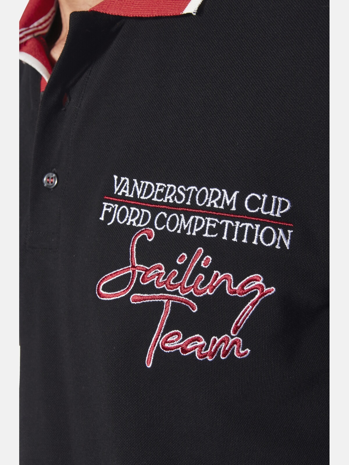 Jan Vanderstorm Iwar Polo Shirt Black 4XL 3