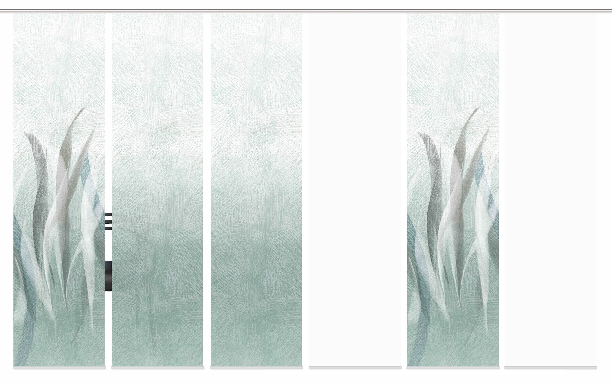 HOME WOHNIDEEN "SIRALIO" Paneelwagen 6 Stk. tlg. SCHIEBEVORHANGSET,SEIDENOP günstig online kaufen