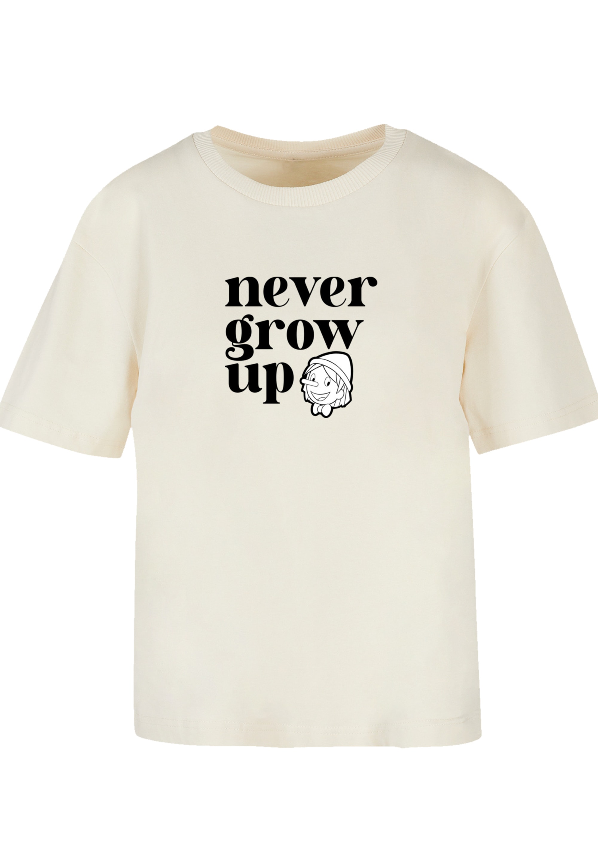 F4NT4STIC T-Shirt "Heroes of Childhood Pinocchio Never Grow Up", Retro, Her günstig online kaufen