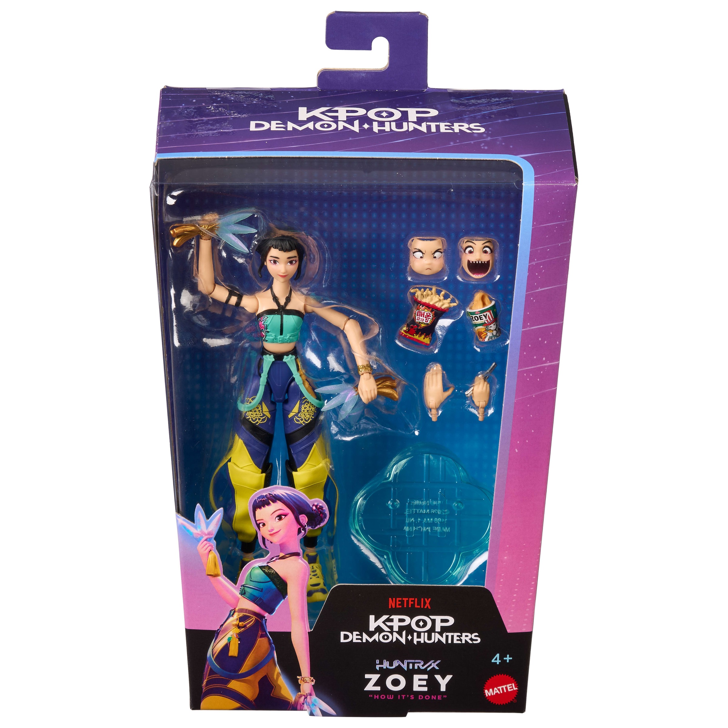 Mattel® Actionfigur »KPop Demon Hunters Zoey« beweglich