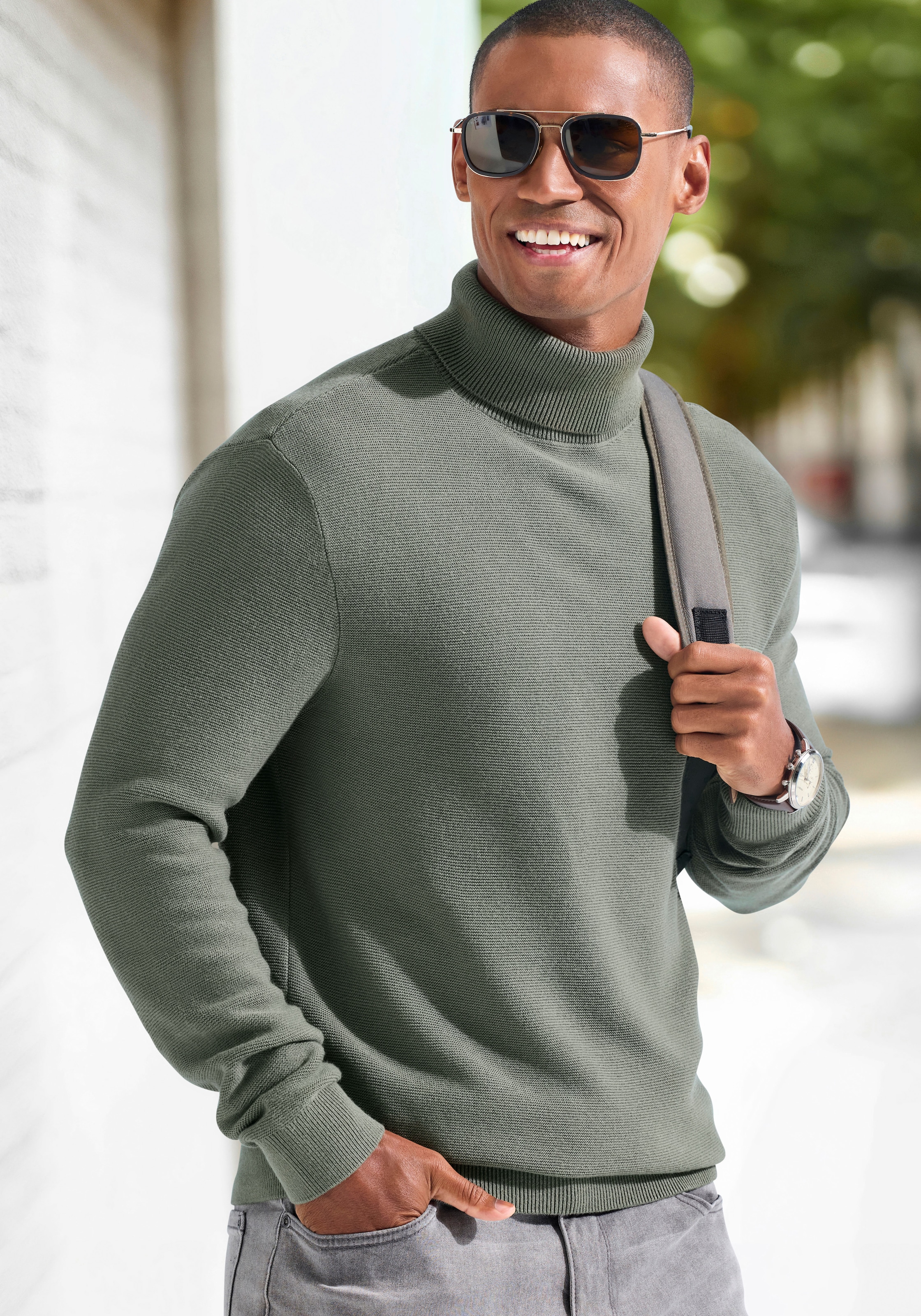 H.I.S Rollkragenpullover
