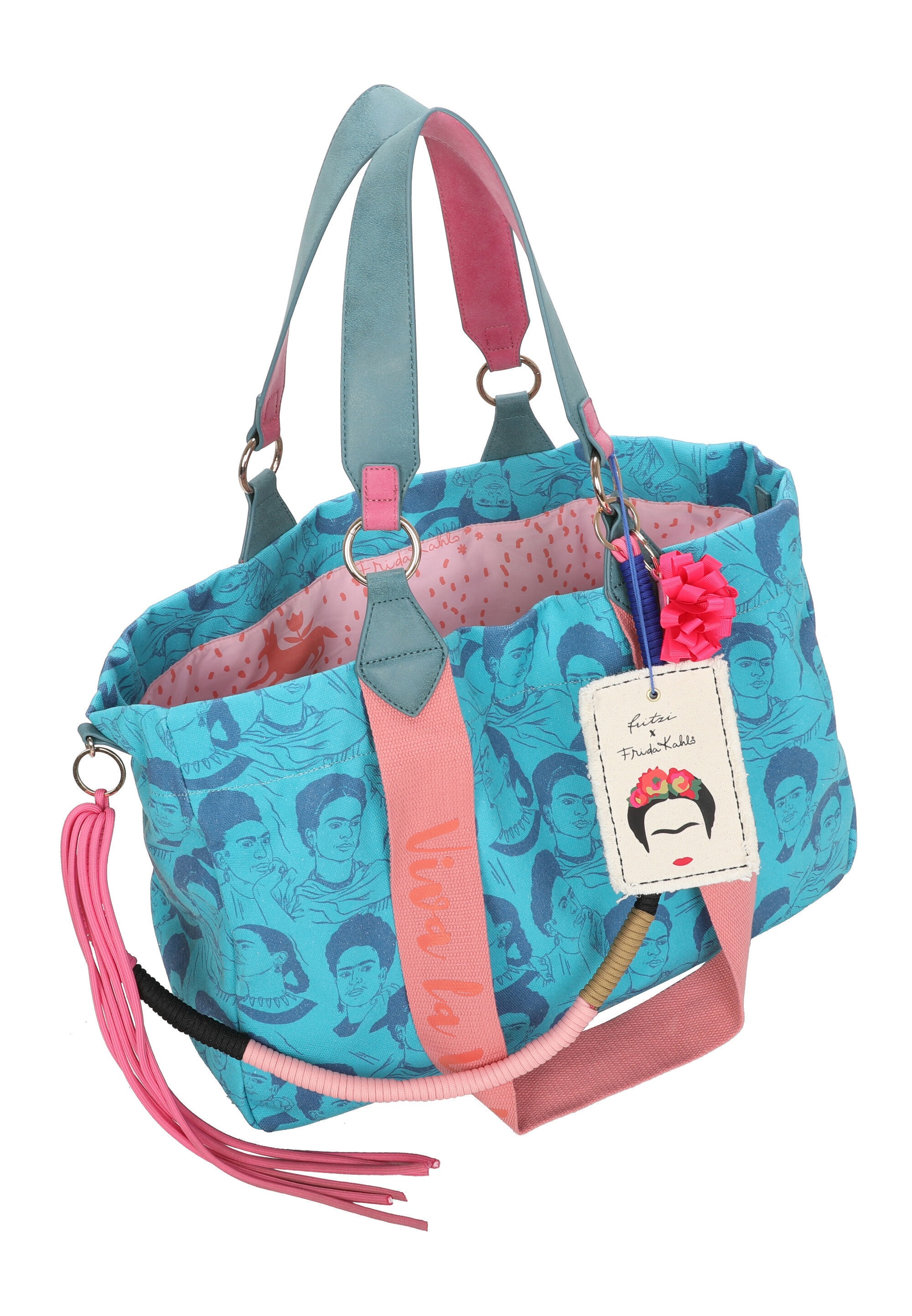 Fritzi aus Preußen Shopper »Fritzi x Frida Kahlo« mit All-Over-Print