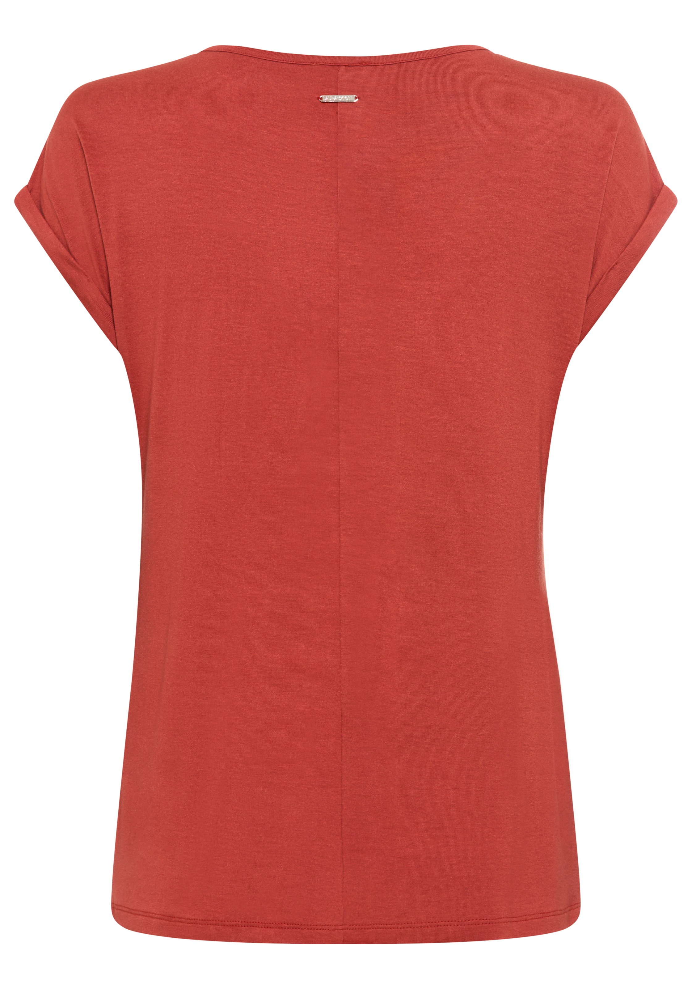 Laura Scott T-Shirt mit dezenten Glitzerdetails an der Schulter, lockere Passform