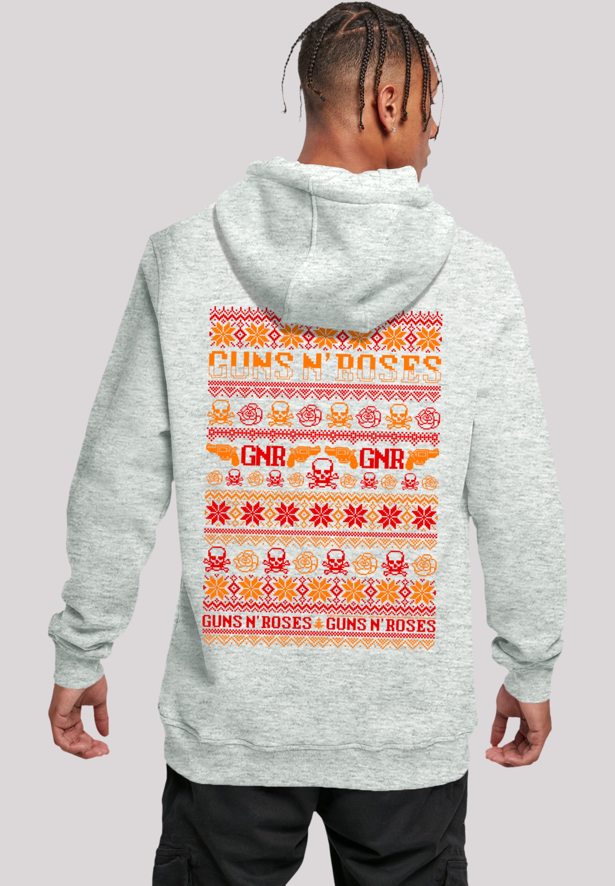 F4NT4STIC Kapuzenpullover "Guns And Roses Christmas", Premium Qualität günstig online kaufen