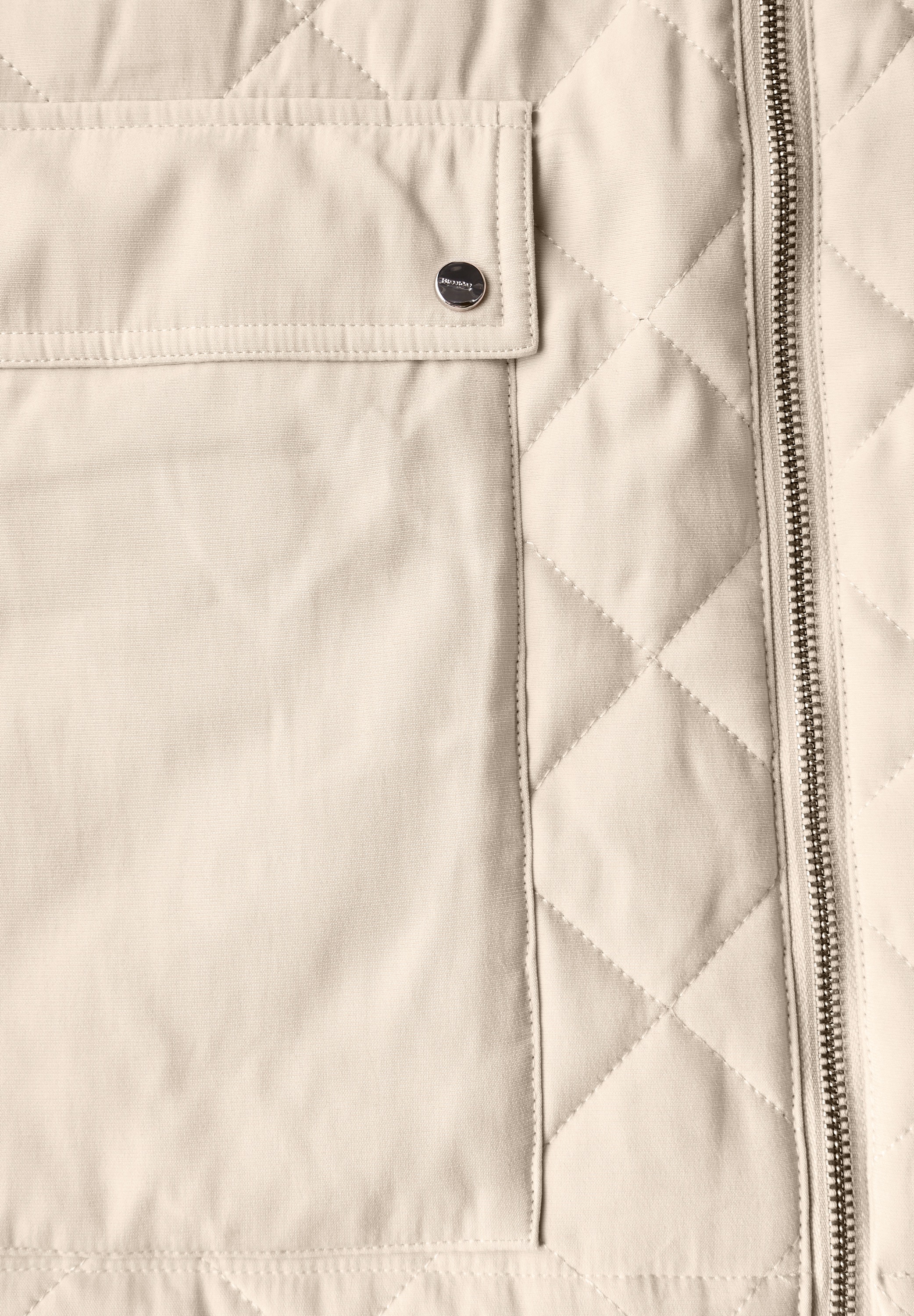 STREET ONE STUDIO Steppjacke, ohne Kapuze, mit Tunnelzug am Saum
