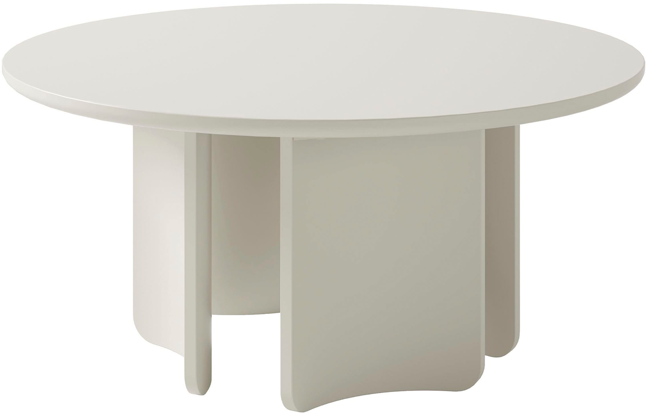 SCHÖNER WOHNEN-Kollektion Couchtisch »MOLDE« 1 Stk. tlg. 80 cm, mit variabel montierbarem Untergestell