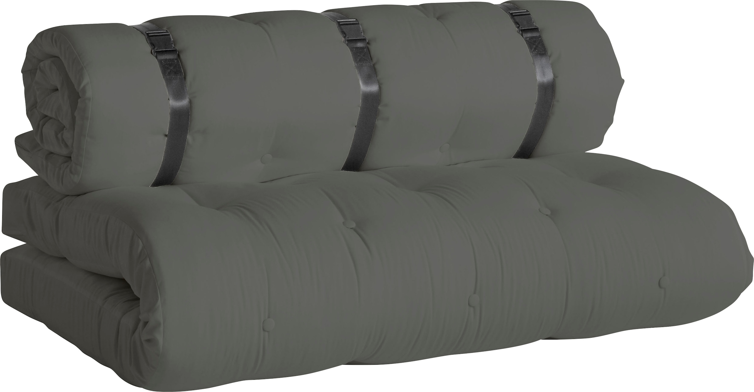 Karup Design Loungesofa "BUCKLE-UP Sofa out™, Loungesofa in Schlafplatz verwandelbar" Outdoor geeignet, Schmutz- und Wasserabweisend, Made in Europe