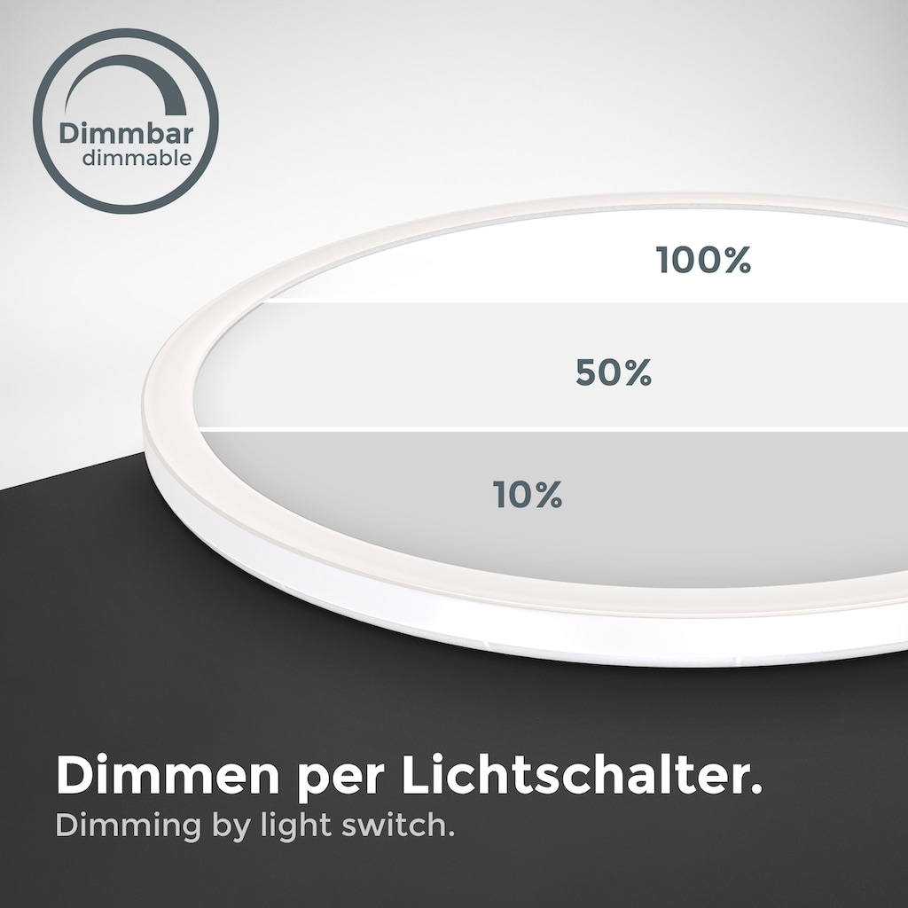 B.K.Licht Panel, 1 flammig-flammig