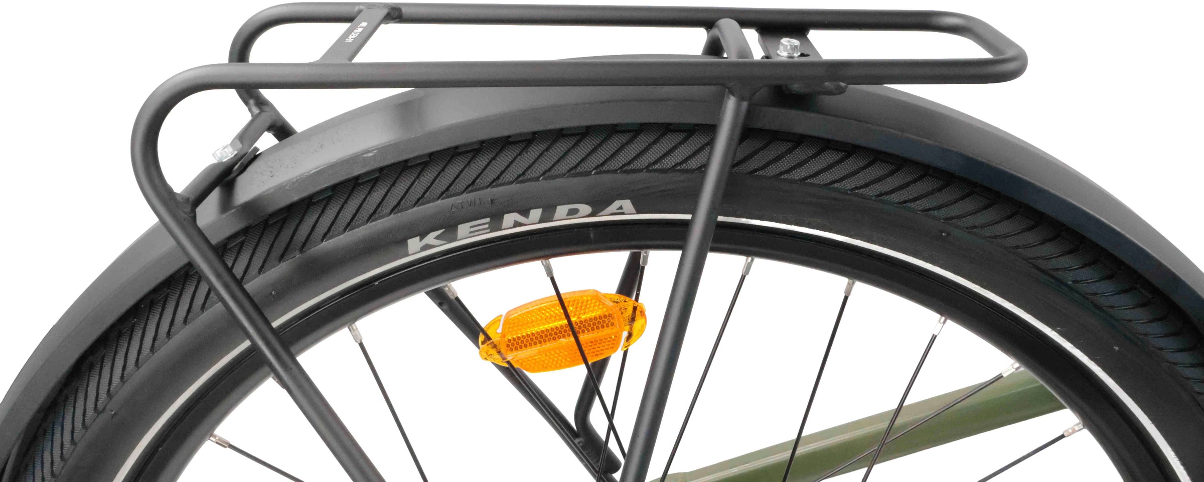 LLobe »CityVenture E-Bike 27,5" Vermont RM, grün« 2 Gang Nabenschaltung Heckmotor 250 W