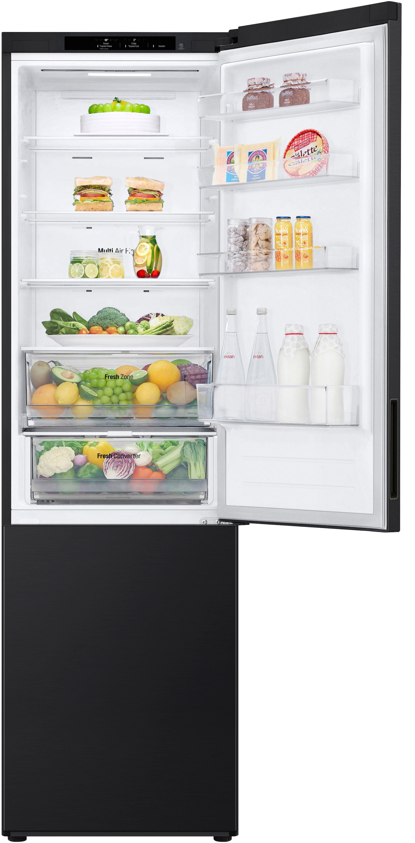LG Kühl-/Gefrierkombination »GBV22NCBEP«, FRESHConverter® Schublade: variable Temperatur für mehr Frische