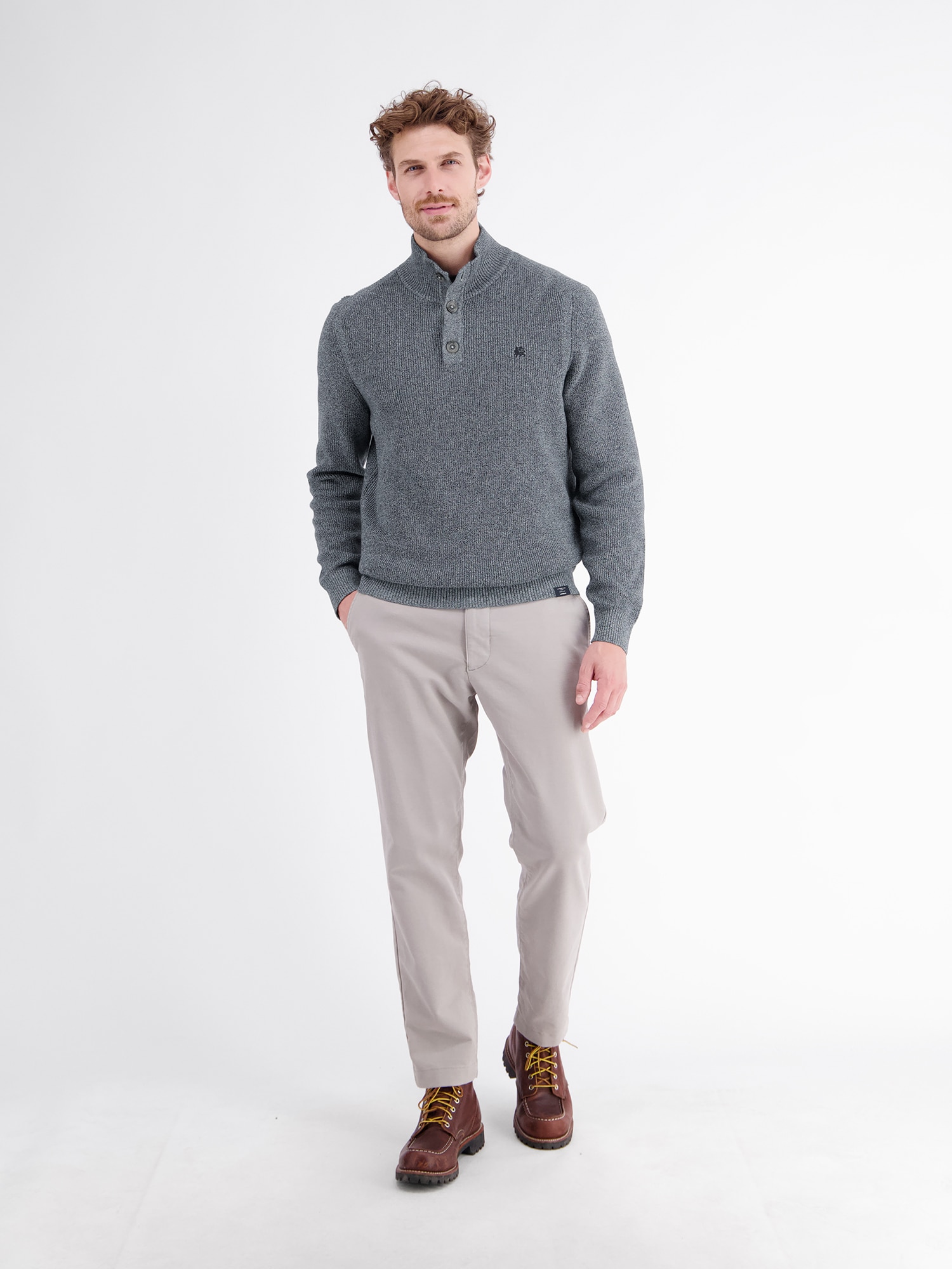 LERROS Troyer »Klasischer Troyer aus gestrickter, flexibler Baumwolle«