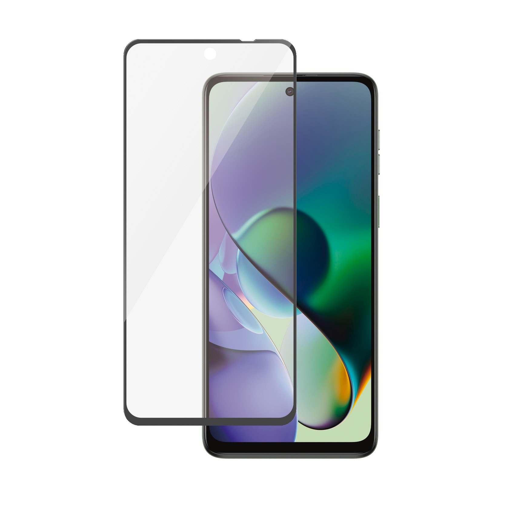 PanzerGlass Displayschutzglas »Ultra-Wide Fit Screen Protector«, für Motorola G14-Motorola G54 5G, Displayschutzfolie, Schutzfolie, Bildschirmschutz, kratz- & stoßfest