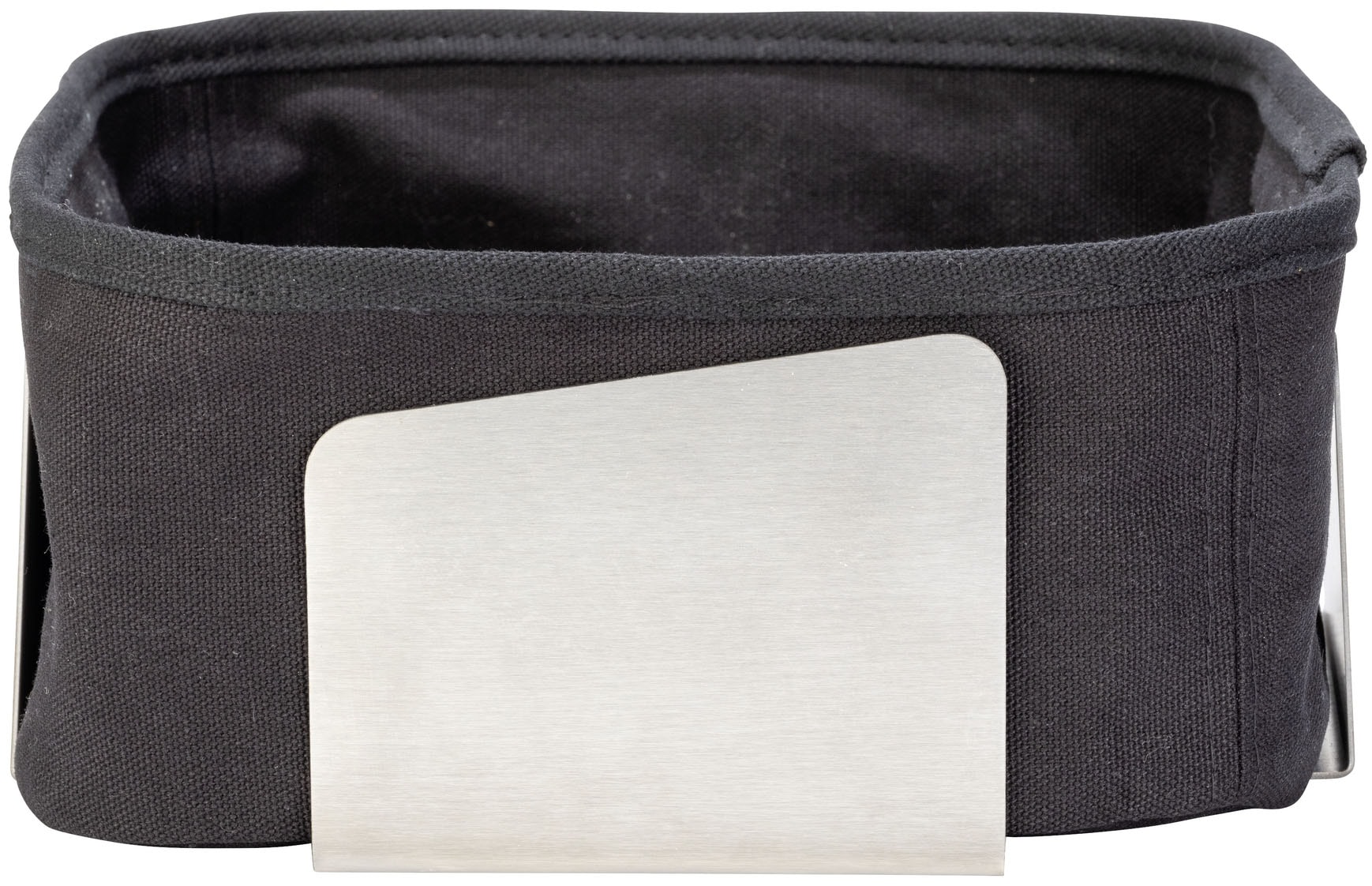 SCHÖNER WOHNEN-Kollektion Brotkorb »FLAVIO« 1 tlg. tlg. Brötchenkorb mit Gestell aus Edelstahl und Baumwolleinsatz