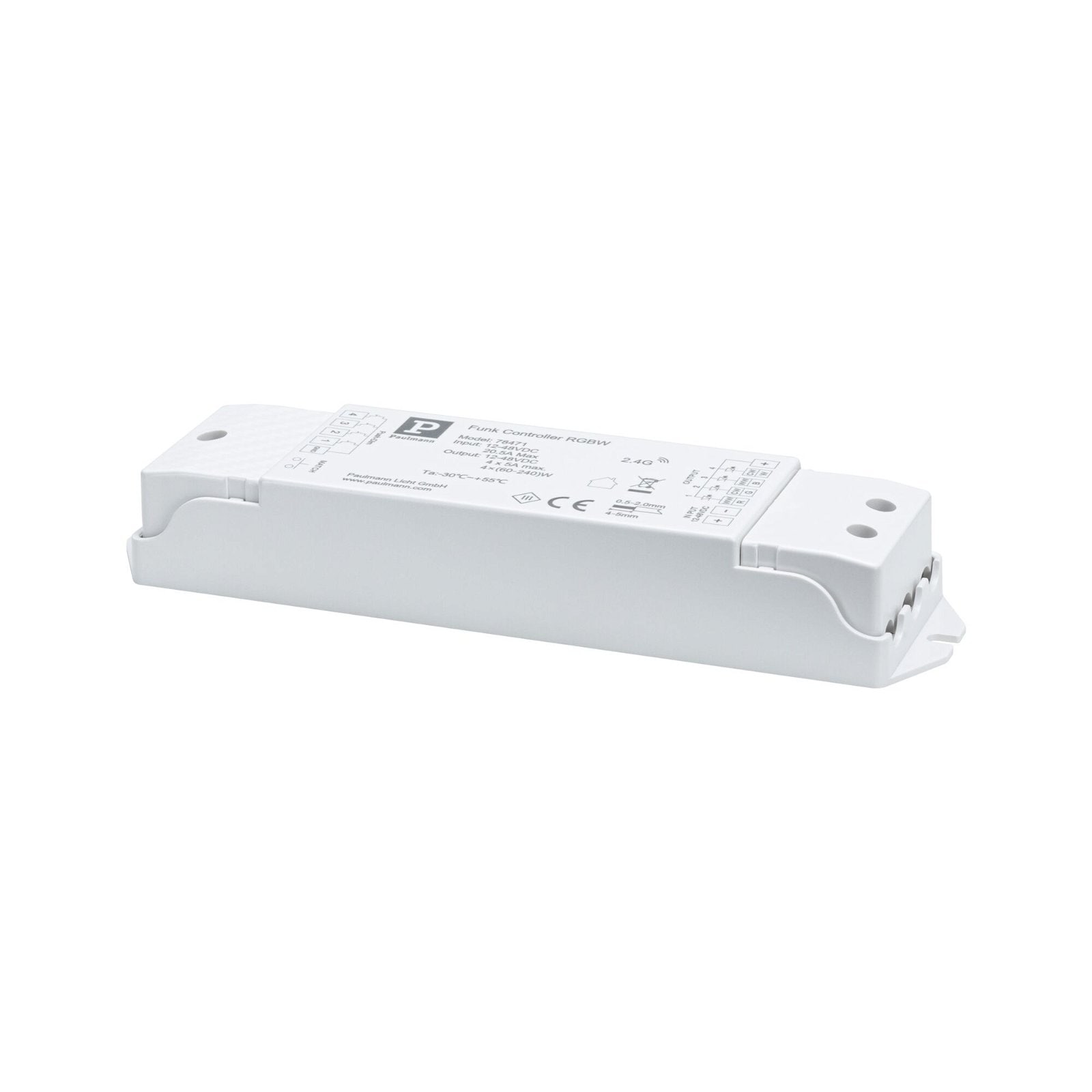 Paulmann LED-Streifen »Pro Funk Controller RGBW max. 600W 2.4GHz Weiß/Kunststoff«, Zubehör