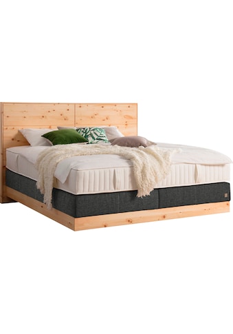 Boxspringbett »Chalet«, Grand Comfort TF 1000 PM, Zirbenholz natur geölt