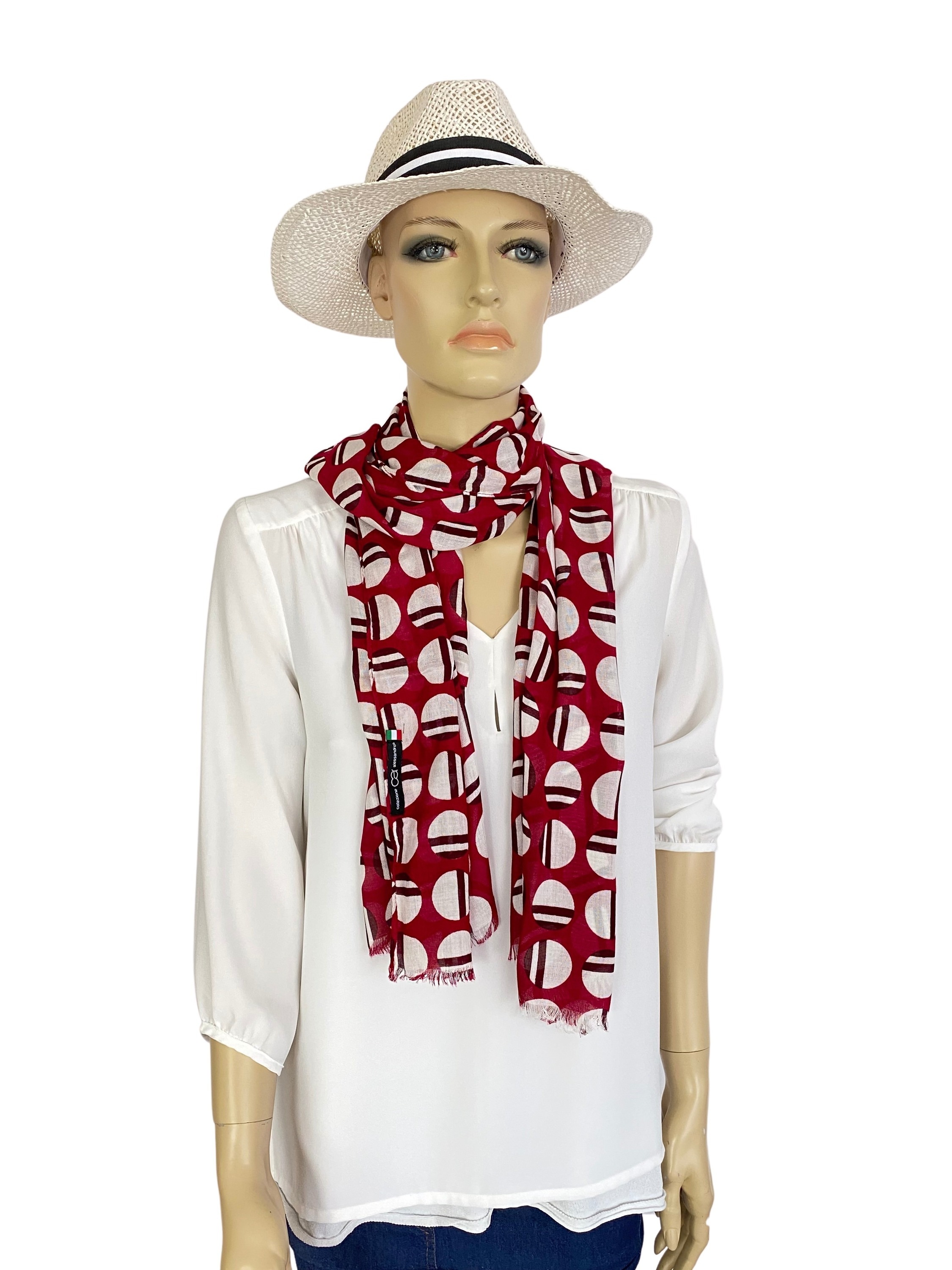 COLLEZIONE ALESSANDRO Modeschal "Lina", 1 Stk. im Look der 70´s günstig online kaufen