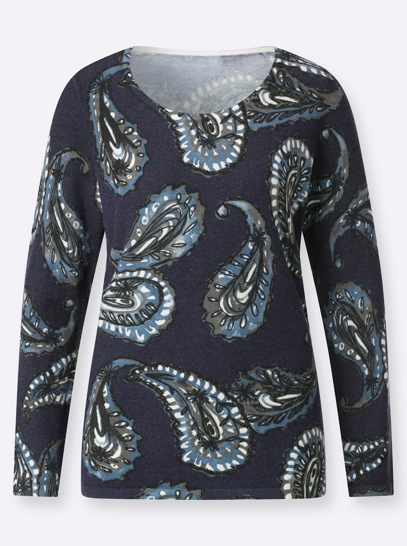 creation L Strickpullover »Druck-Pullover«