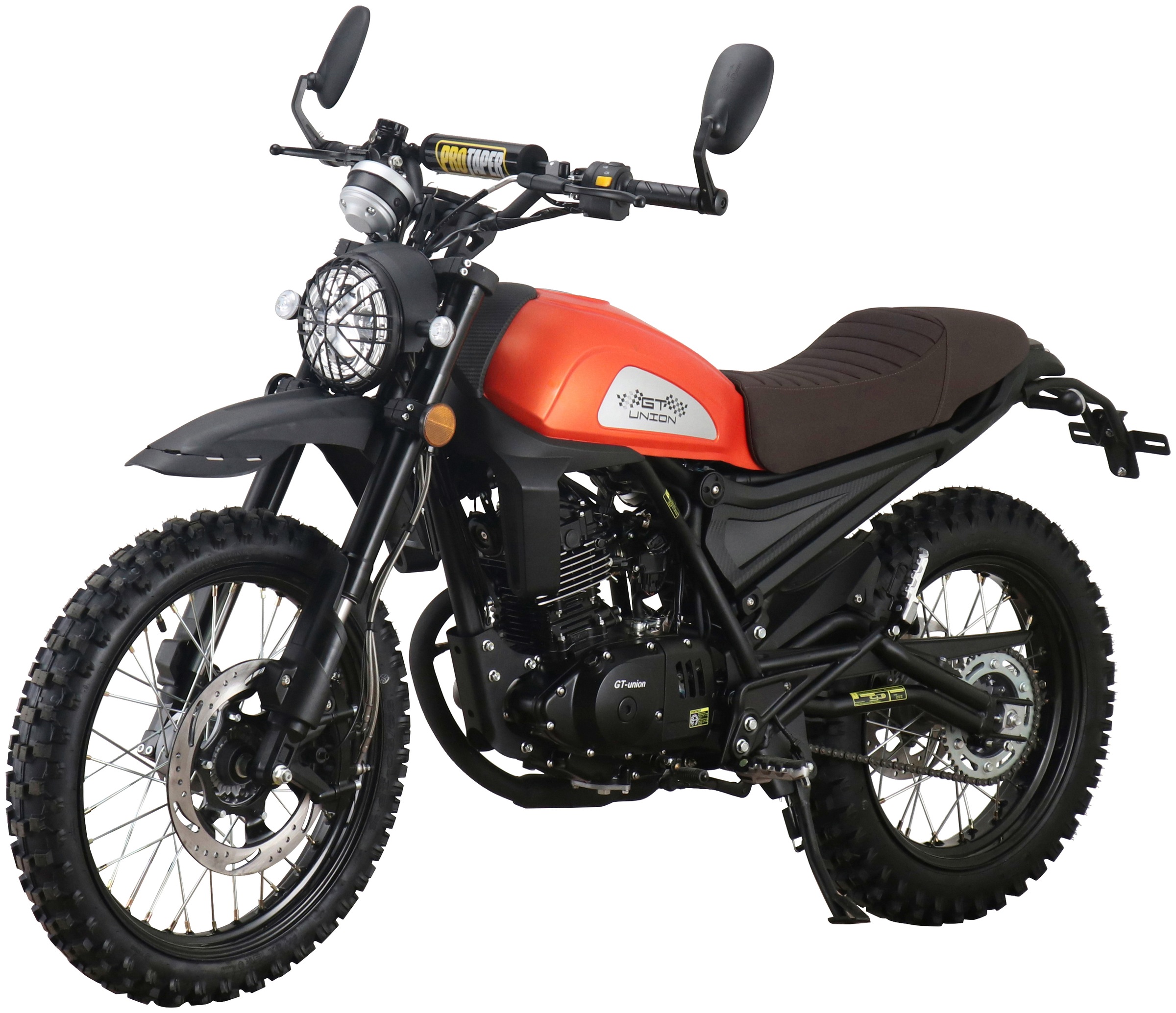 GT UNION Motorrad »Dakar 125«, 5, km/h, auf Raten 95 125 | cm³, BAUR Euro orange 11 PS