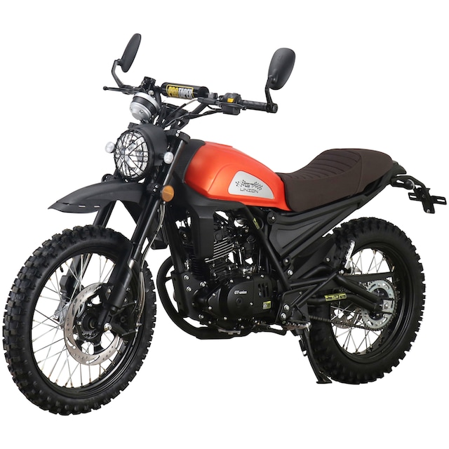 GT UNION Motorrad »Dakar 125«, 125 cm³, 95 km/h, Euro 5, 11 PS, orange auf  Raten | BAUR