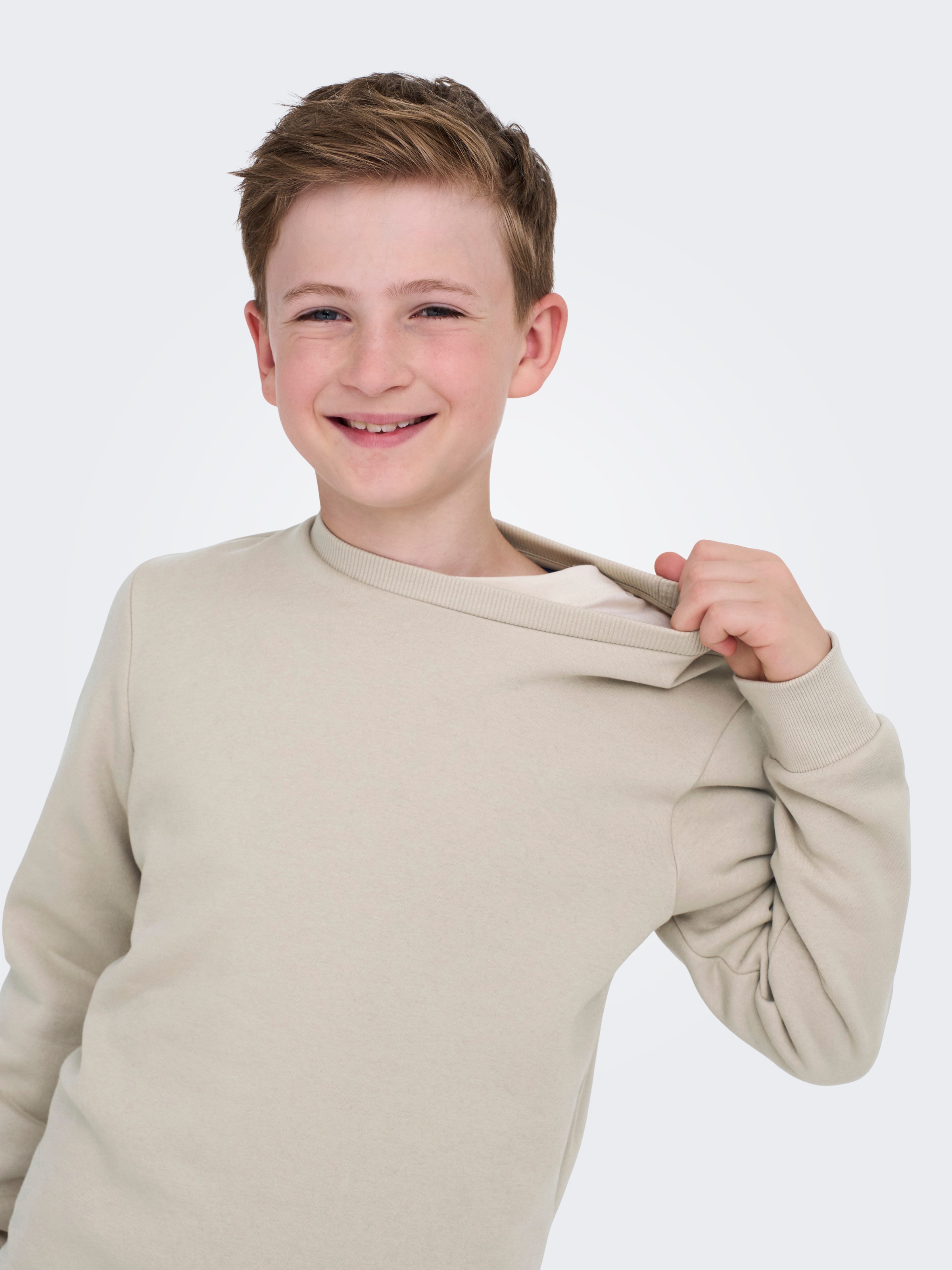 ONLY & SONS junior Sweatshirt »OSJCERES CREW NECK SWT NOOS«, Baumwollmischung, regular fit
