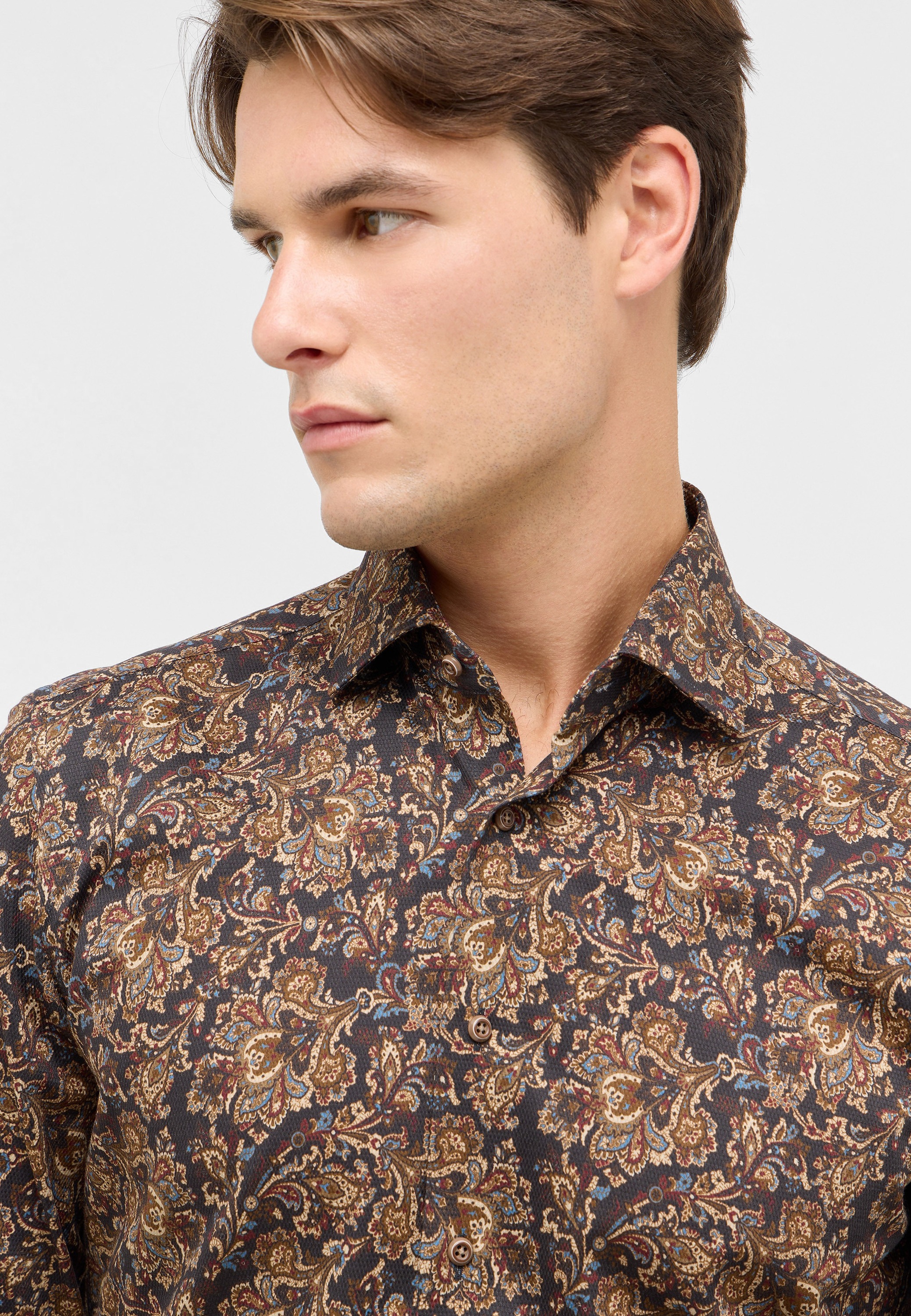 Thumbnail - Eterna Langarmhemd "SLIM FIT", NON IRON (bügelfrei)