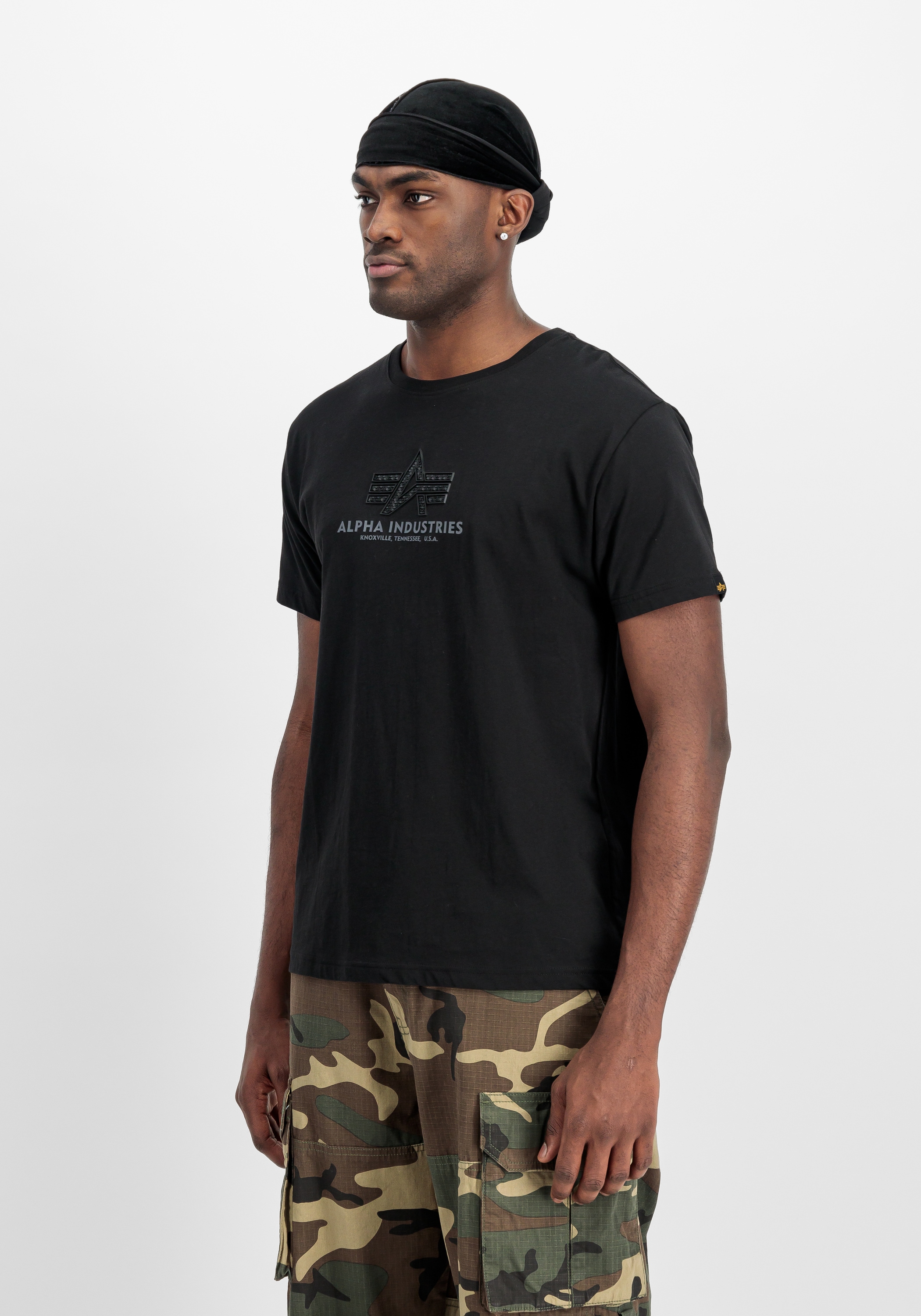 Alpha Industries 1100000002199 "Basic T-Shirt BL Rubber"