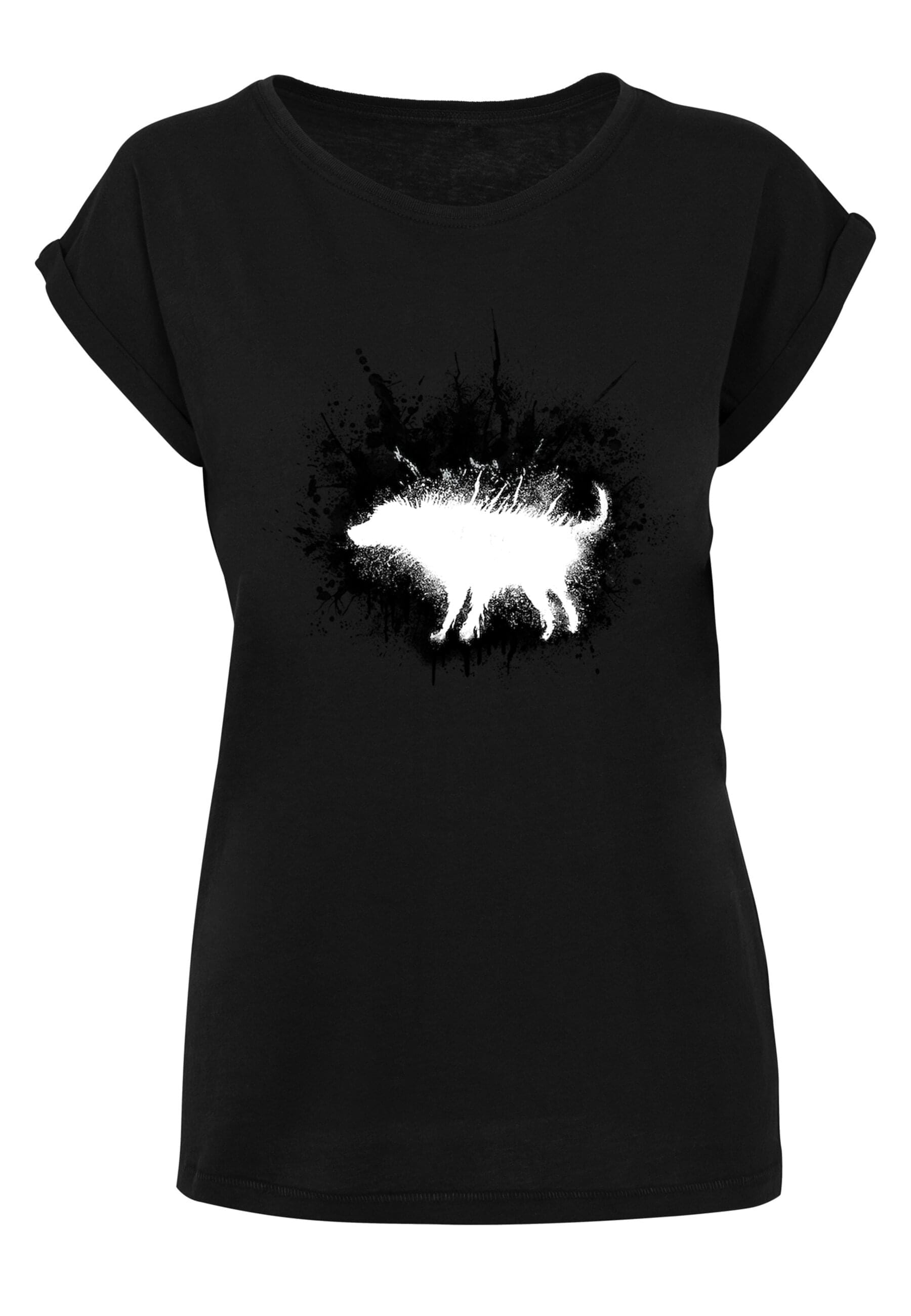 Merchcode T-Shirt "Merchcode Damen Ladies Dirty Dog T-Shirt" günstig online kaufen