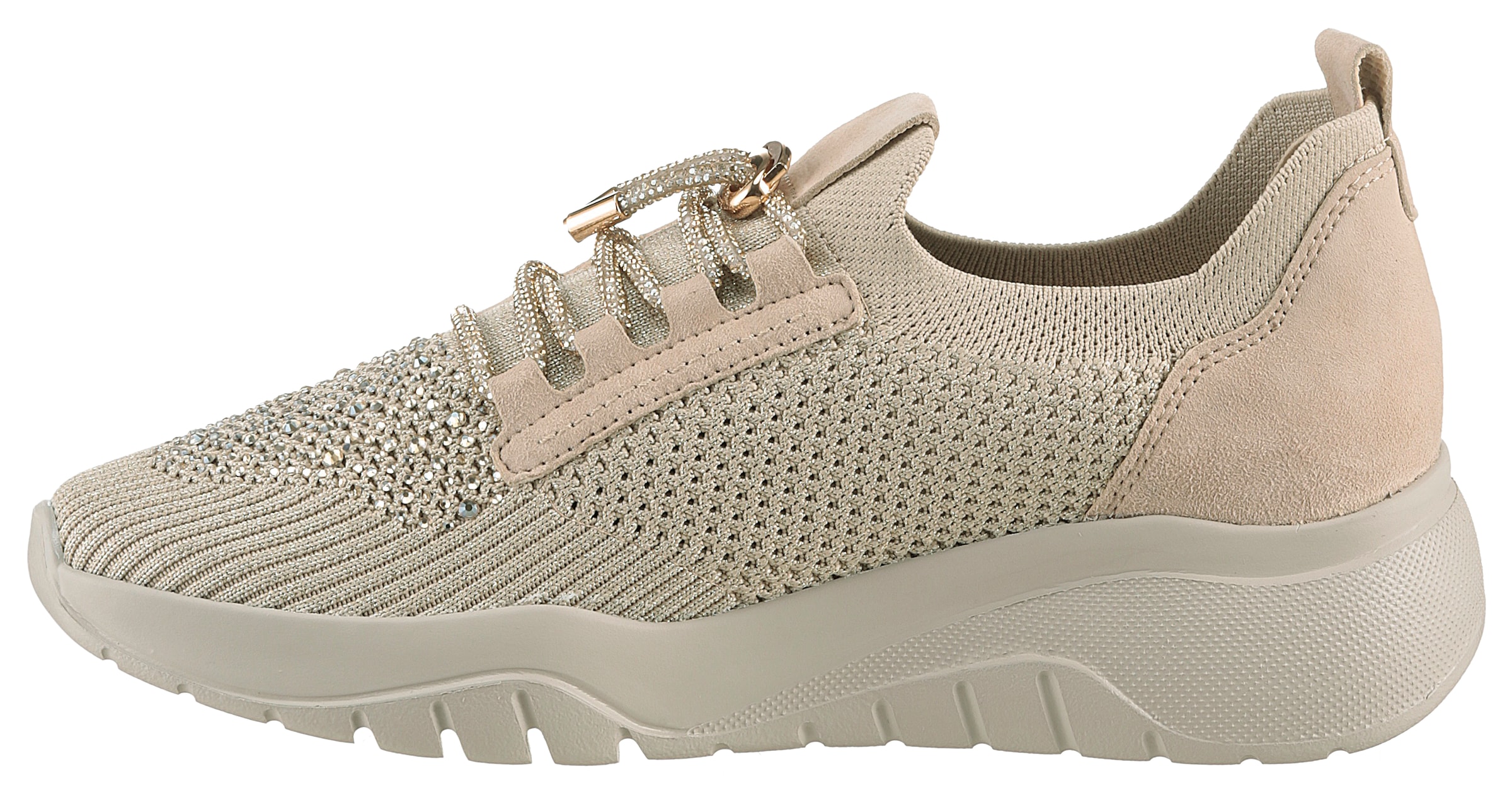 Gabor Slip-On Sneaker, Freizeitschuh, Halbschuh, Slipper mit Best Fitting-Ausstatttung