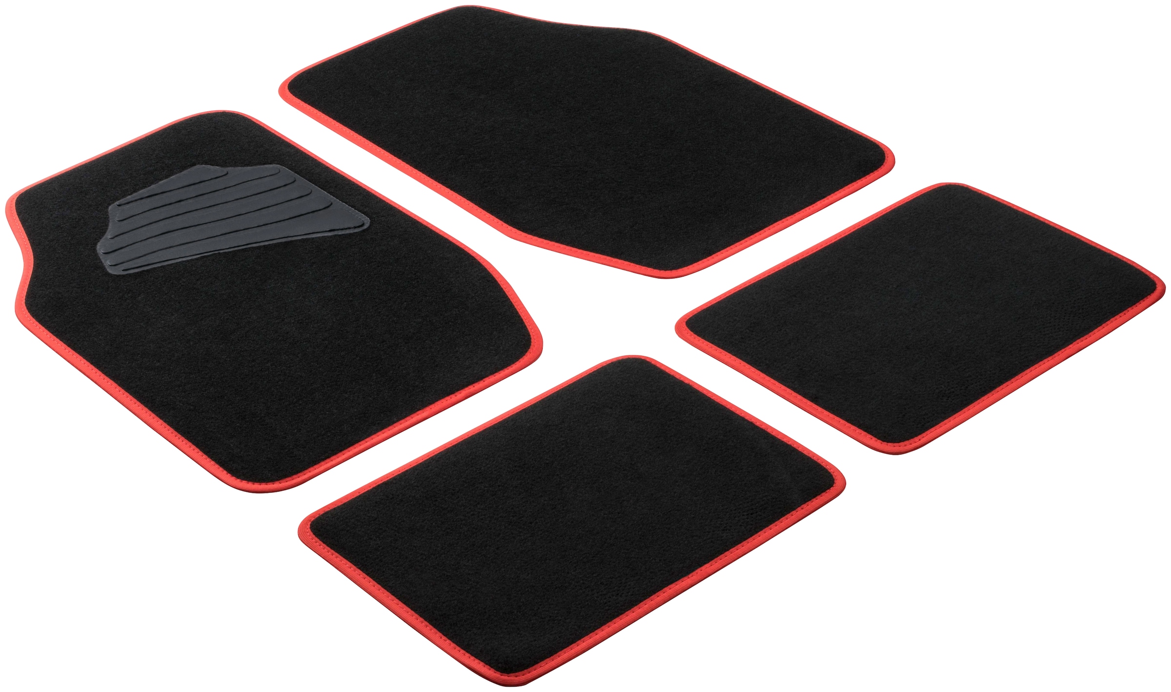 WALSER Auto-Fußmatten »Matrix«, Kombi/PKW, (Set, 4 St.) per Rechnung | BAUR