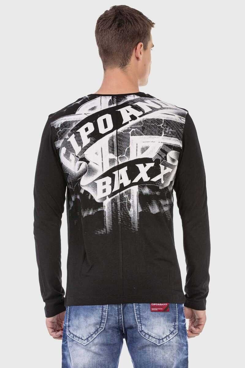 Cipo & Baxx T-Shirt »Sweatshirts«, mit coolem Print