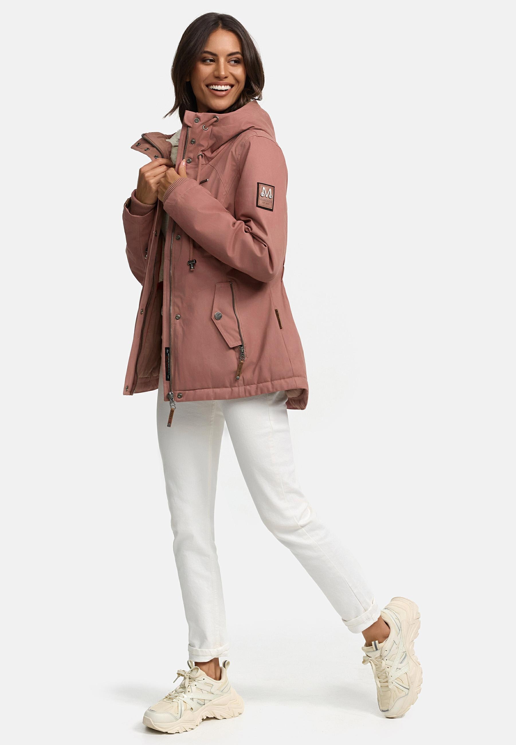 Marikoo Winterjacke »Bikoo«, mit Kapuze, sportliche Damen Outdoor Baumwolljacke mit Kapuze