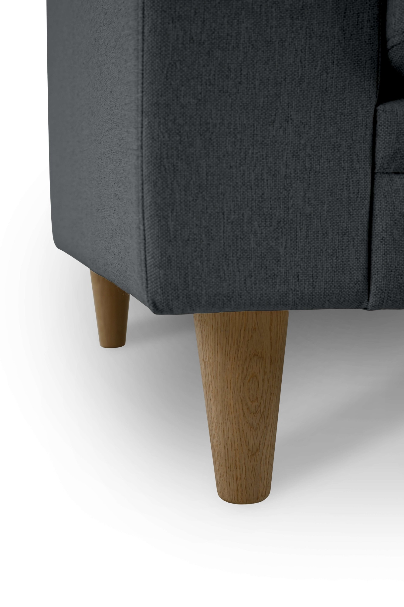 Home affaire Sessel »Arellano, Breite 93 cm«, klassisches Design, mit Massivholzfüßen, Webstoff fein