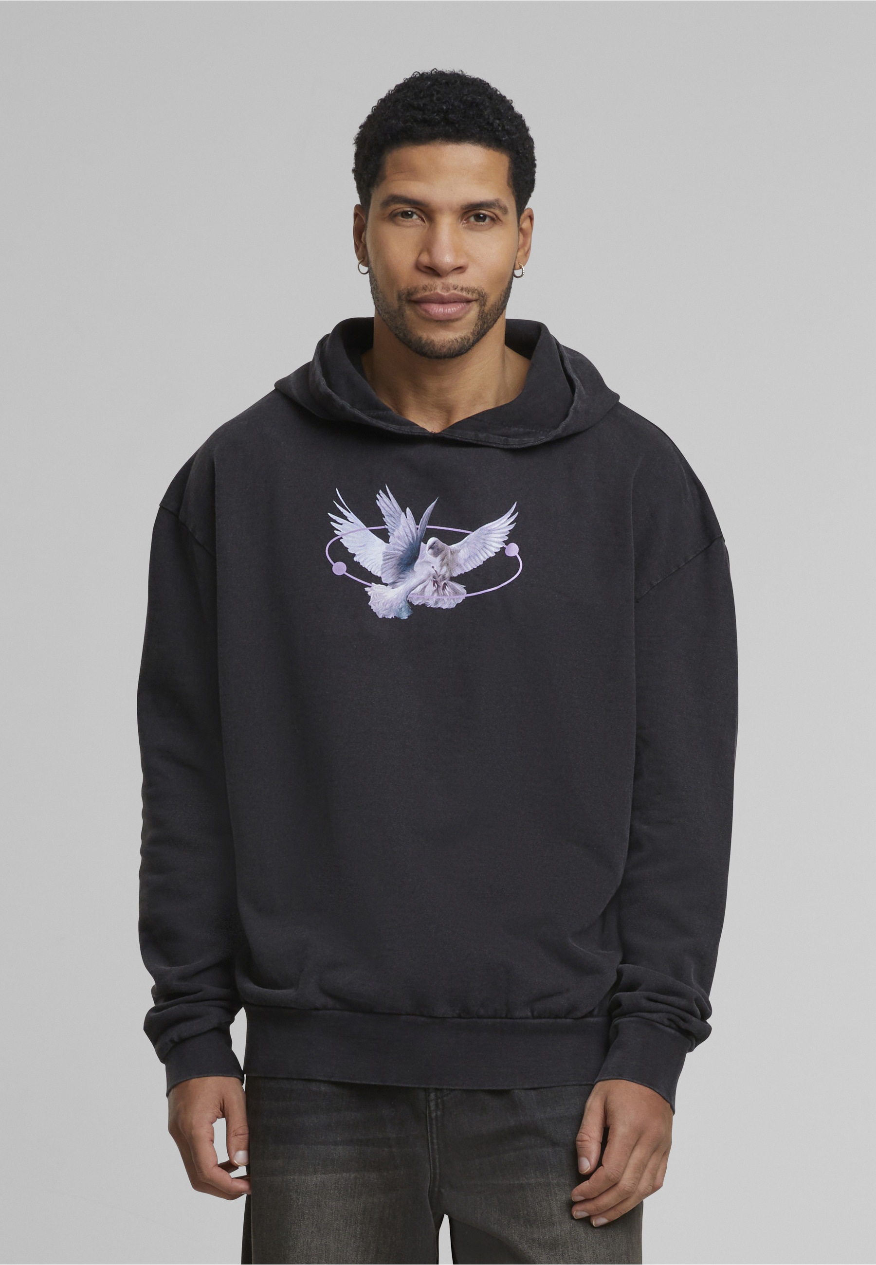 Upscale by Mister Tee Rundhalspullover »Upscale by Mister Tee Vive la Liberte Oversize Hoody« 1 Stk.