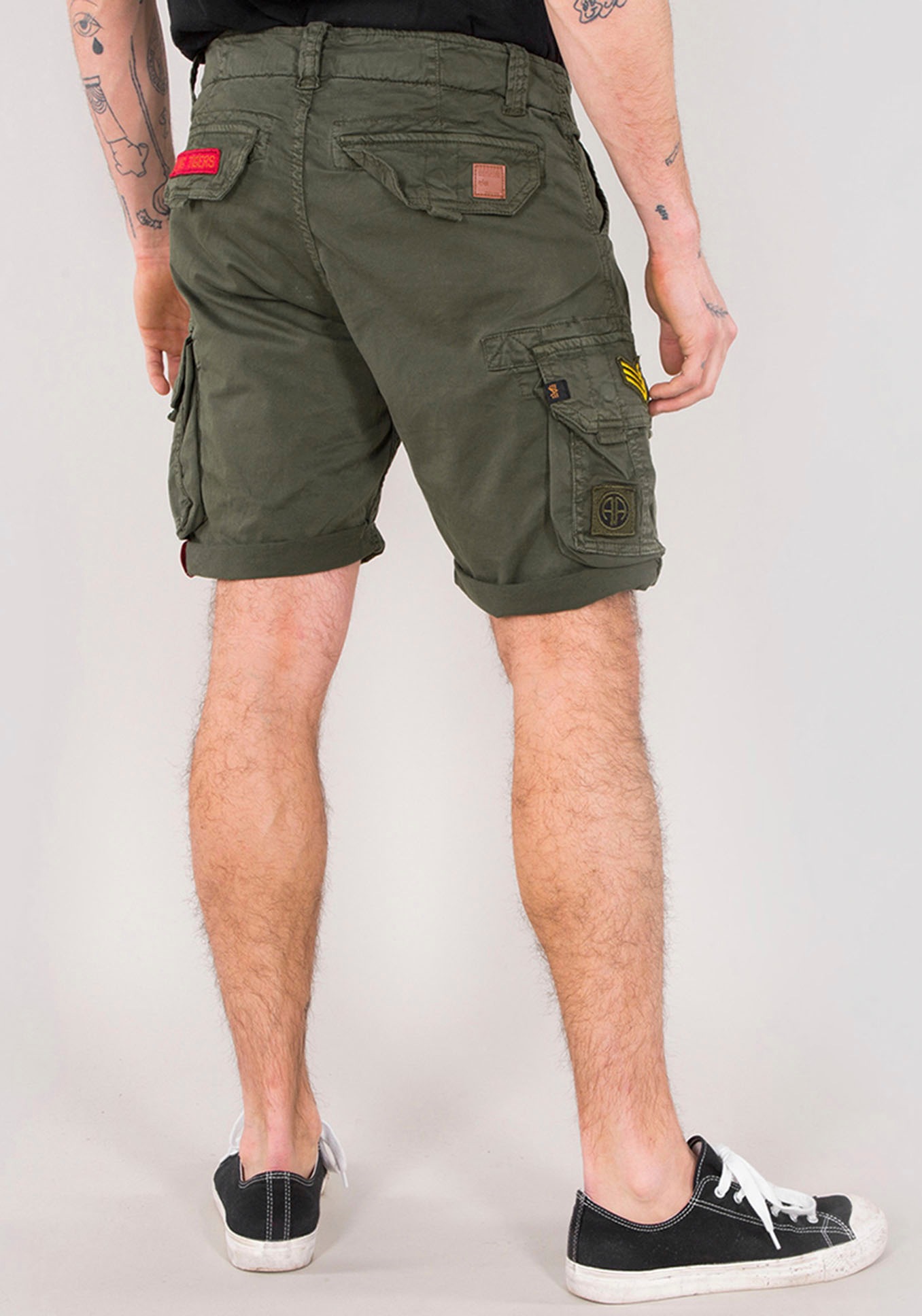 Alpha Industries Cargoshorts »Crew Short Patch«