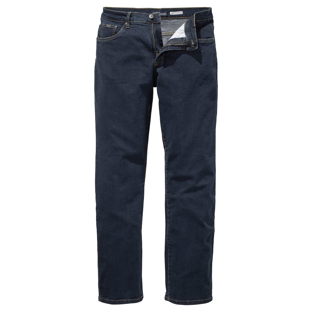 Arizona Stretch-Jeans »John«, (Packung, 2 tlg.), Straight Fit