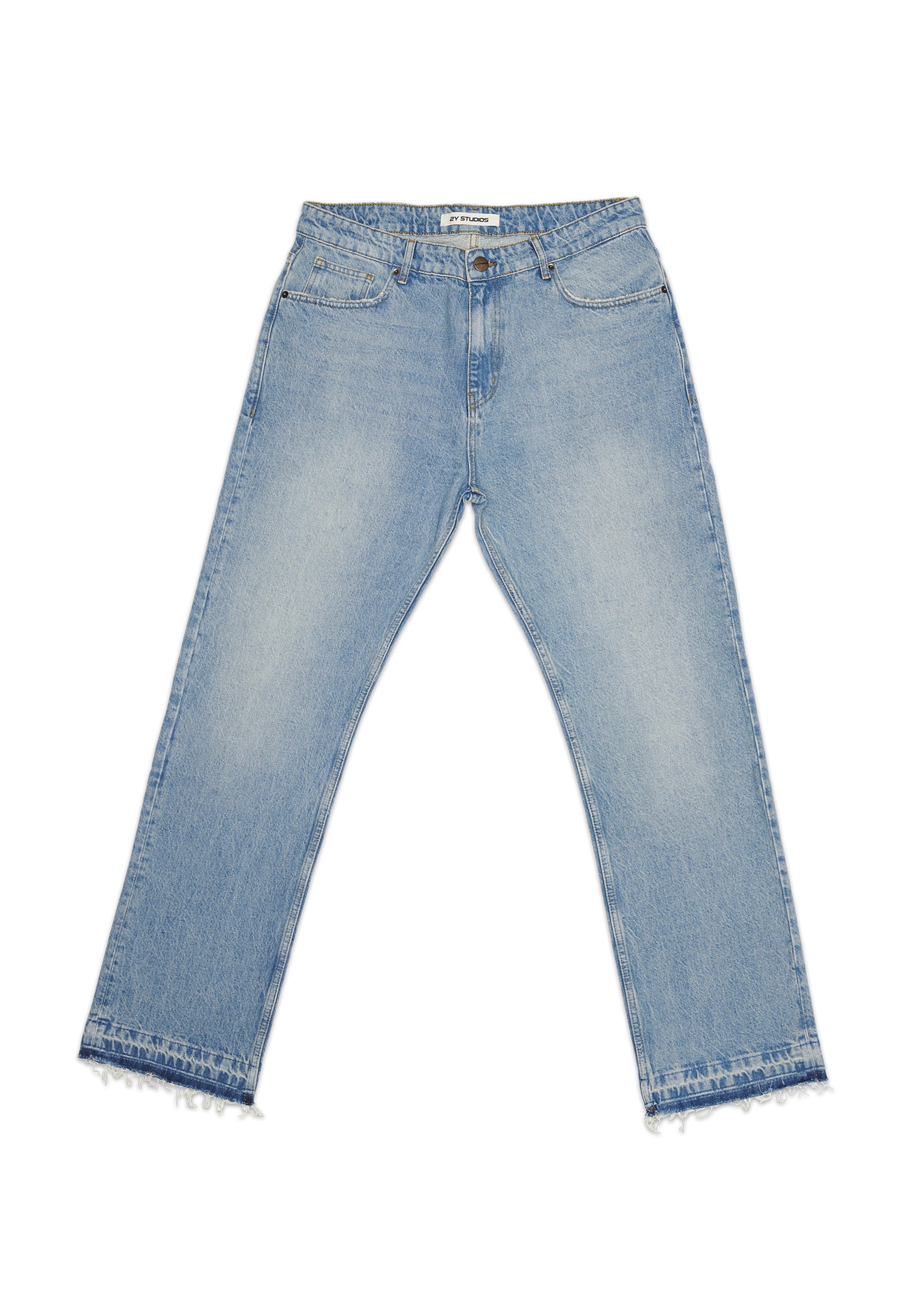 2Y Studios Bequeme Jeans "2Y Studios 2Y Arun Open Hem Straight"