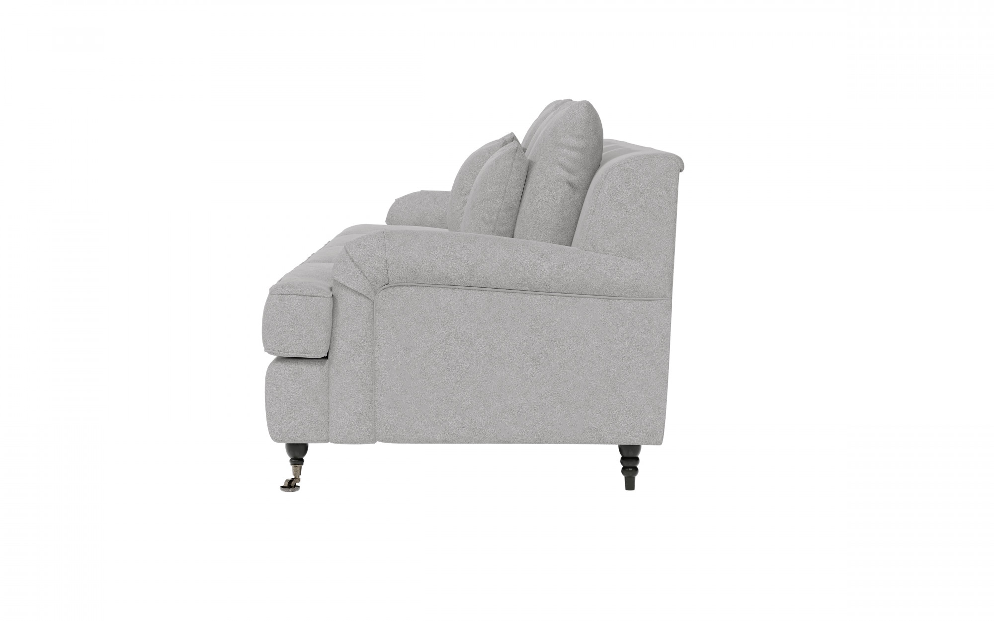 Guido Maria Kretschmer Home&Living Big-Sofa »NORIN«, zwei Fußarten: vorne - Rollen, hinten - Holzfüße