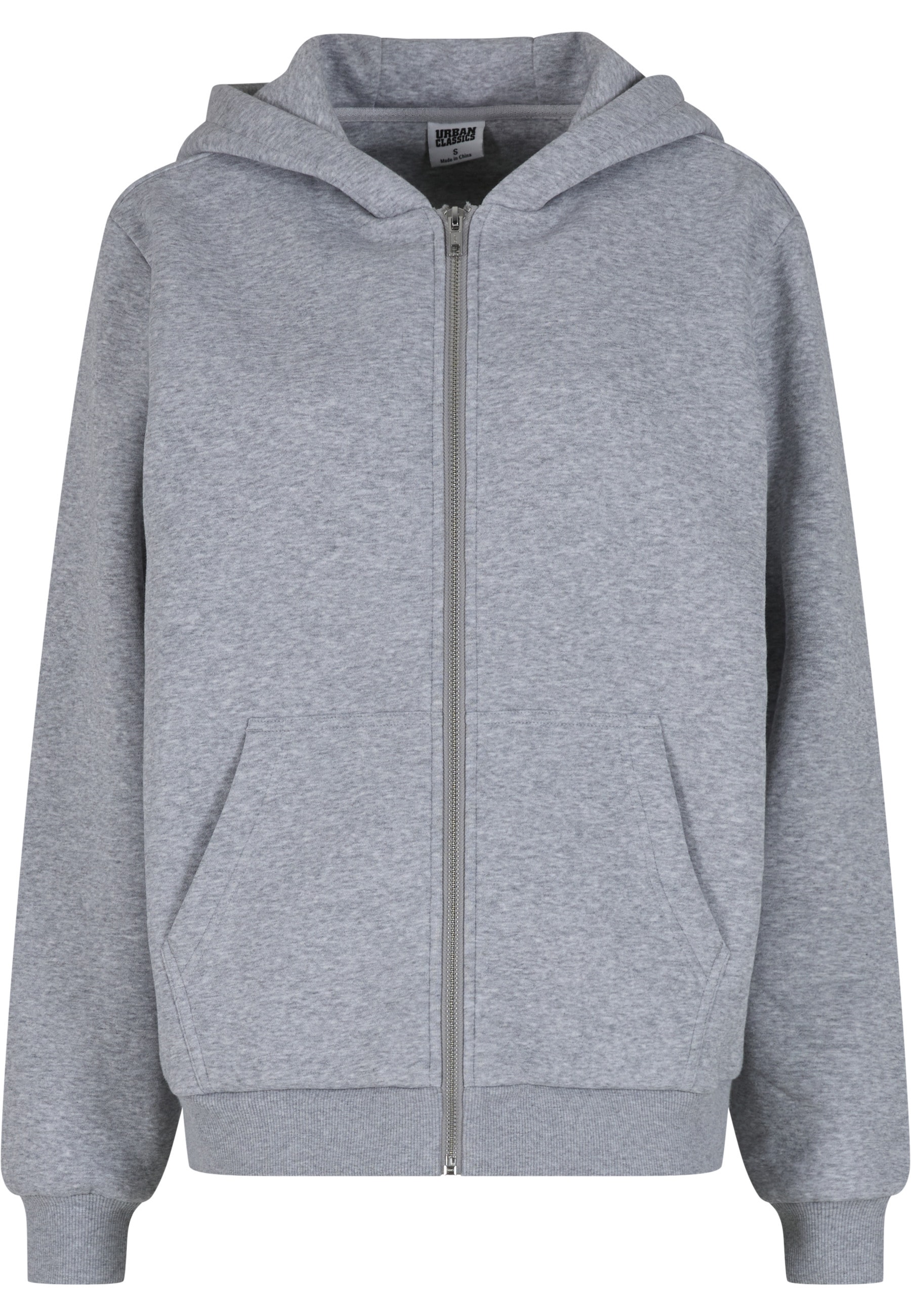 URBAN CLASSICS Sweatjacke "Urban Classics Ladies Fluffy Zip Cardigan" günstig online kaufen