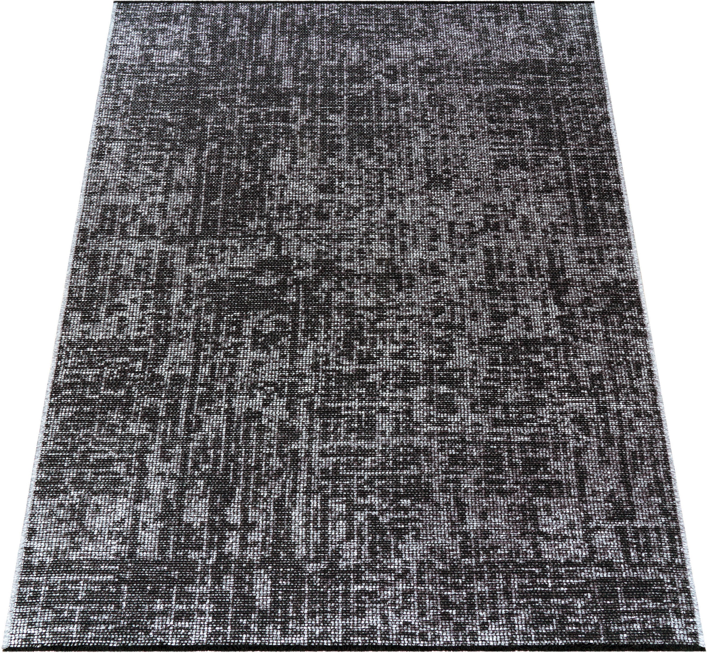 Paco Home Teppich »Melbourne 690«, rechteckig, 4 mm Höhe, Flachgewebe, modernes Design, ideal im Wohnzimmer & Schlafzimmer