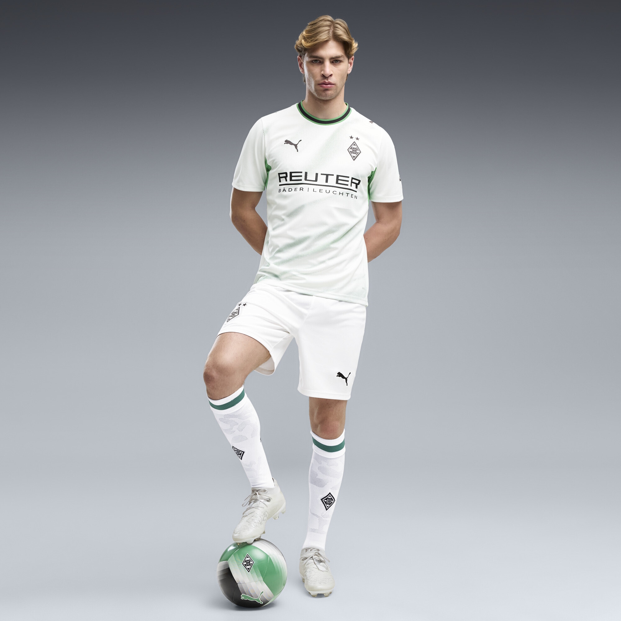 PUMA Sporthose »Borussia Mönchengladbach 26/27 Shorts Herren«