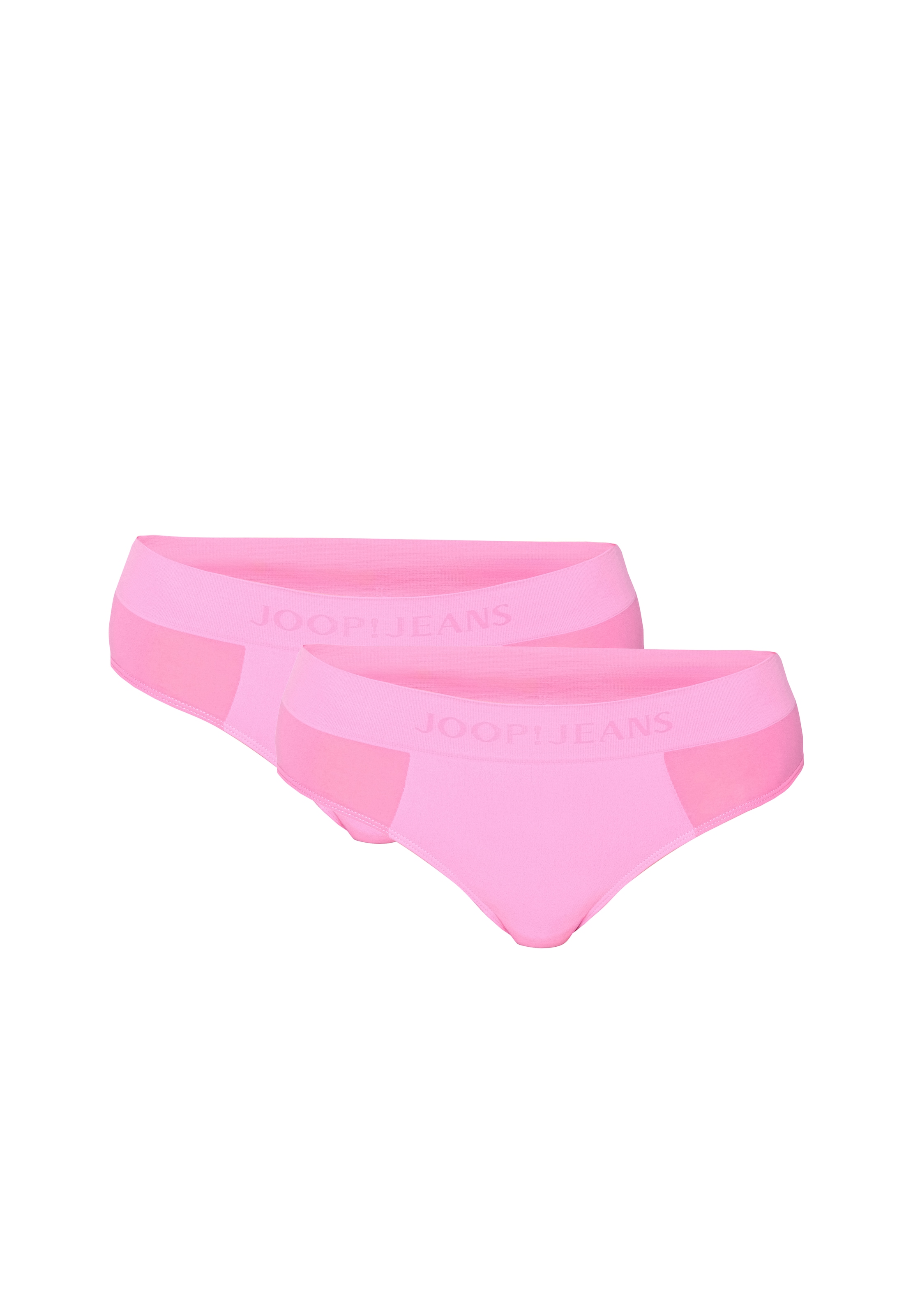 JOOP Jeans Slip "Seam Free" 2er Pack, mit Mesh-Einsatz und breitem Logobund günstig online kaufen