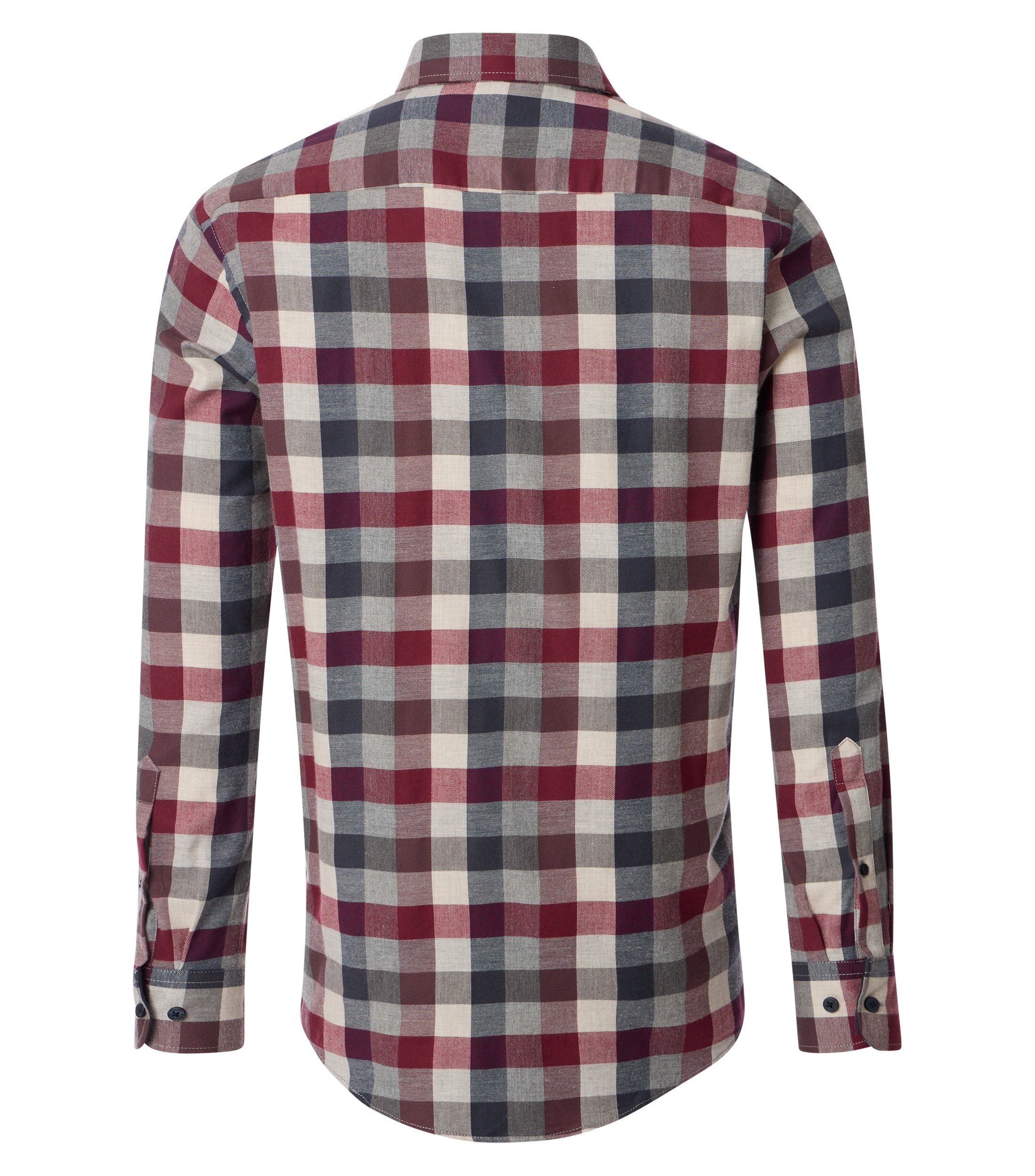 CASAMODA Flanellhemd "CASAMODA Flanellhemd kariert" günstig online kaufen