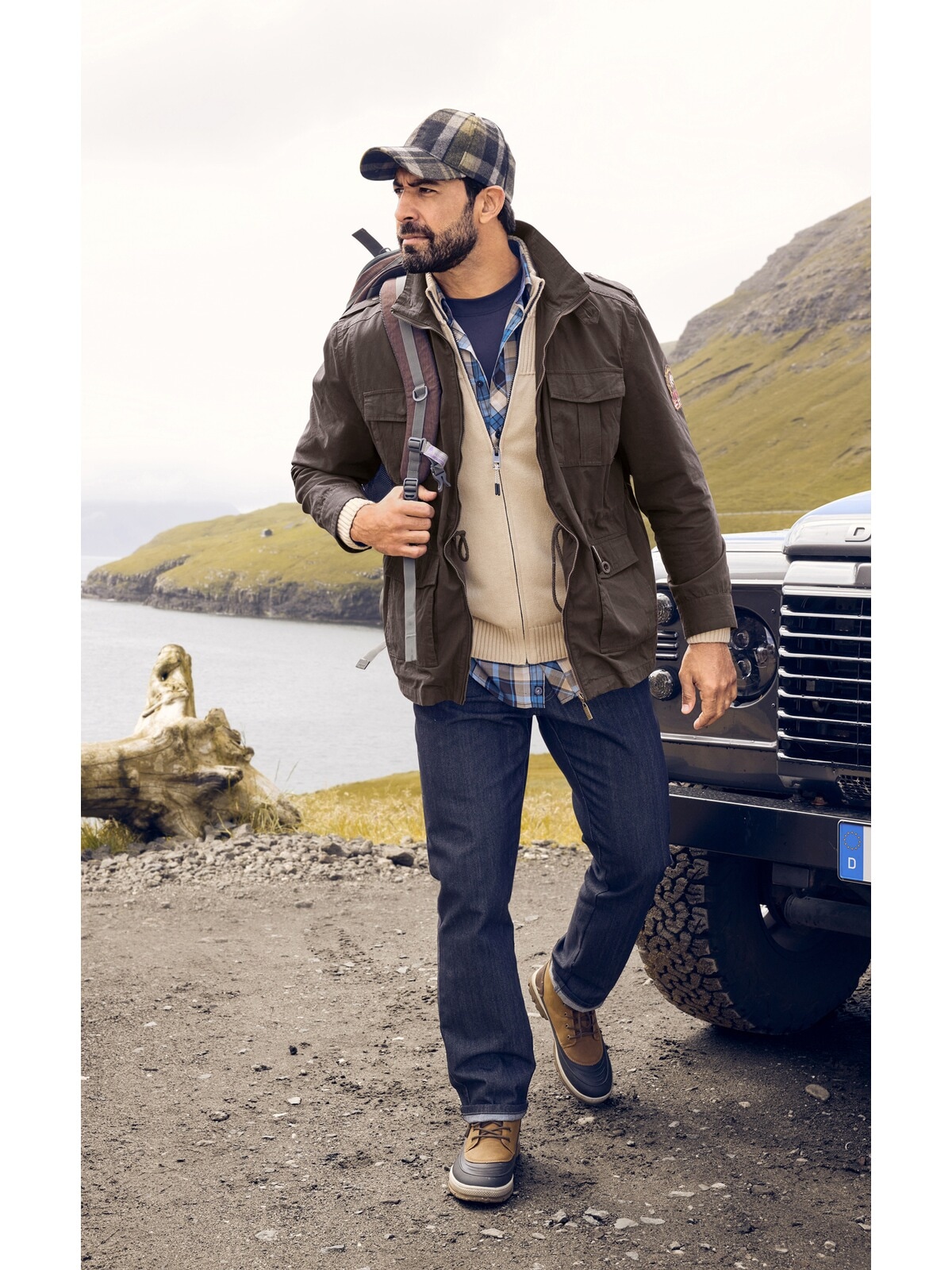 Jan Vanderstorm Fieldjacket »Fieldjacket BROR«