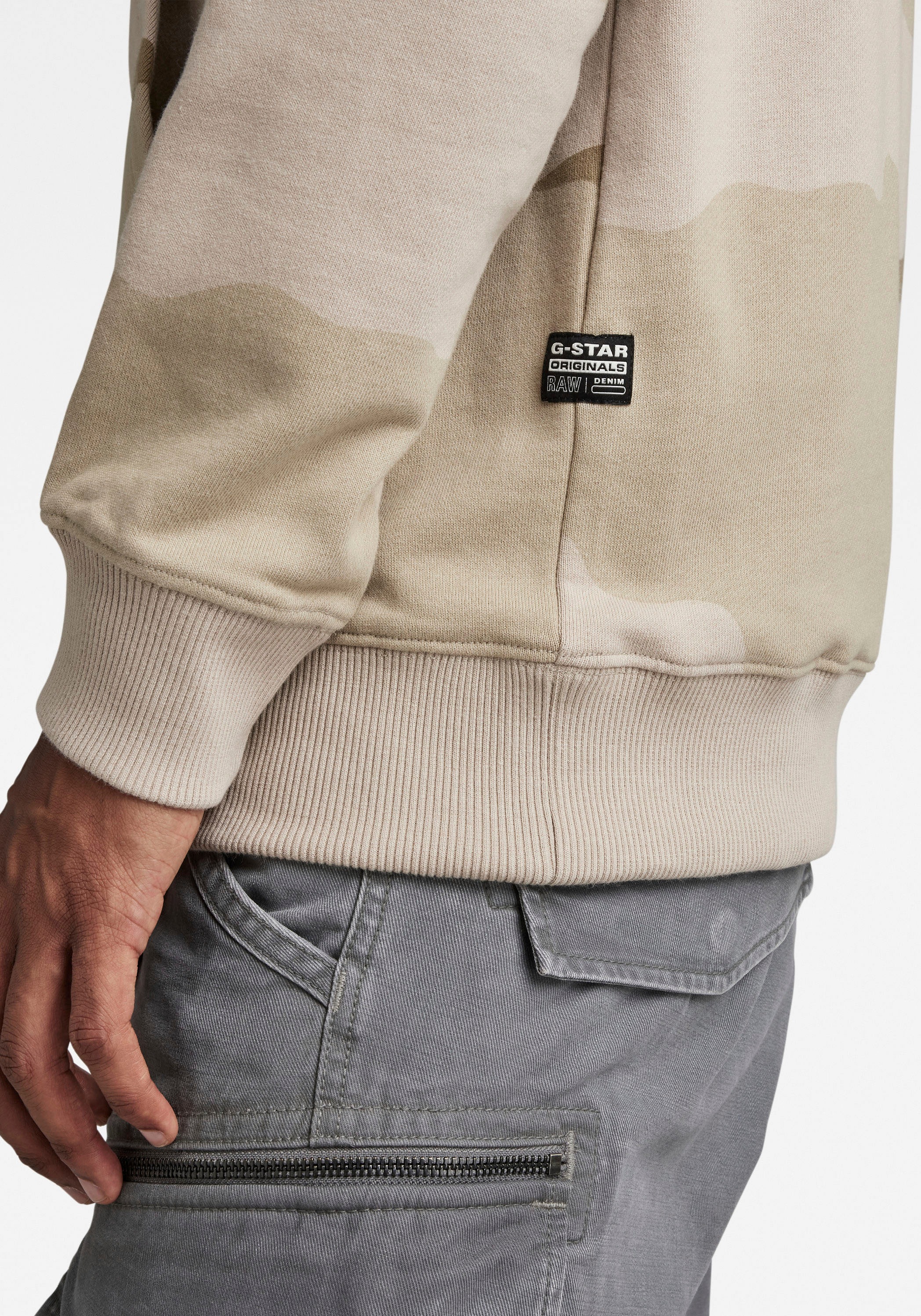 G-STAR Sweatshirt »Desert camo«, mit Tarnmuster