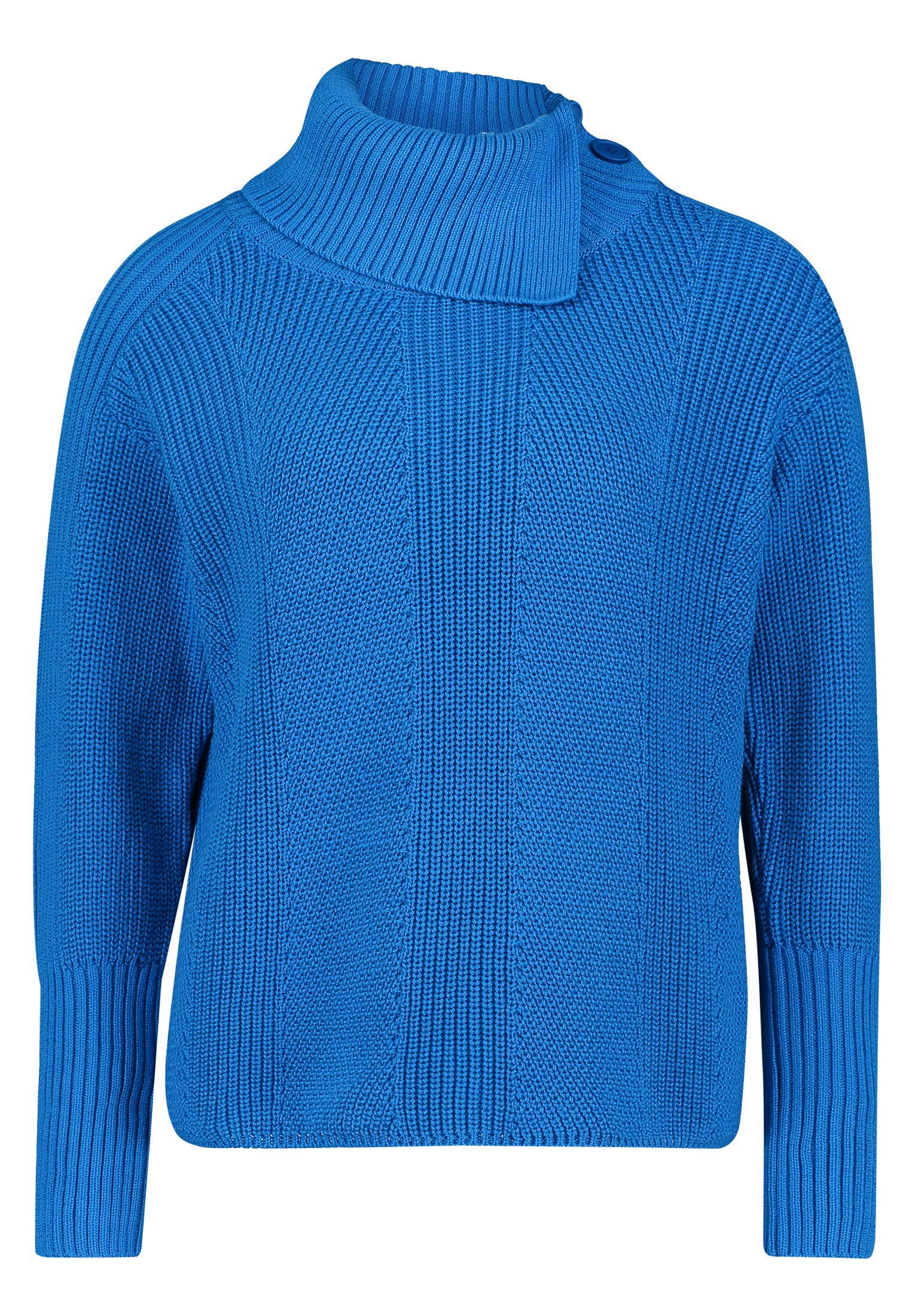Betty Barclay Strickpullover »Betty Barclay Grobstrick-Pullover mit hohem Kragen«, (1 tlg.), Kragen