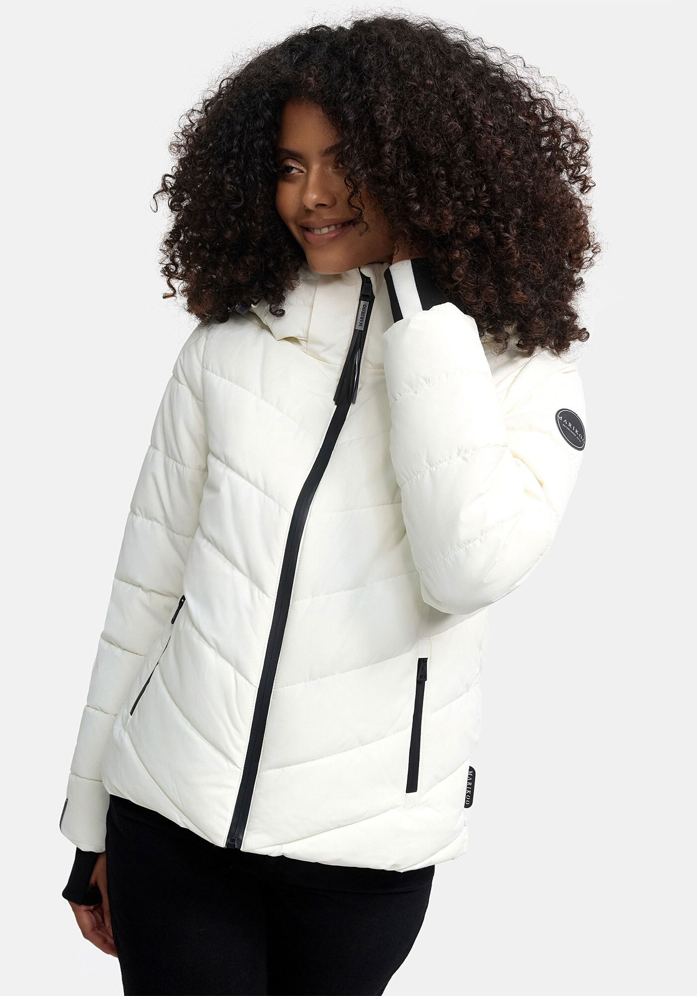 Marikoo Winterjacke »Samuiaa XVI«, mit Kapuze