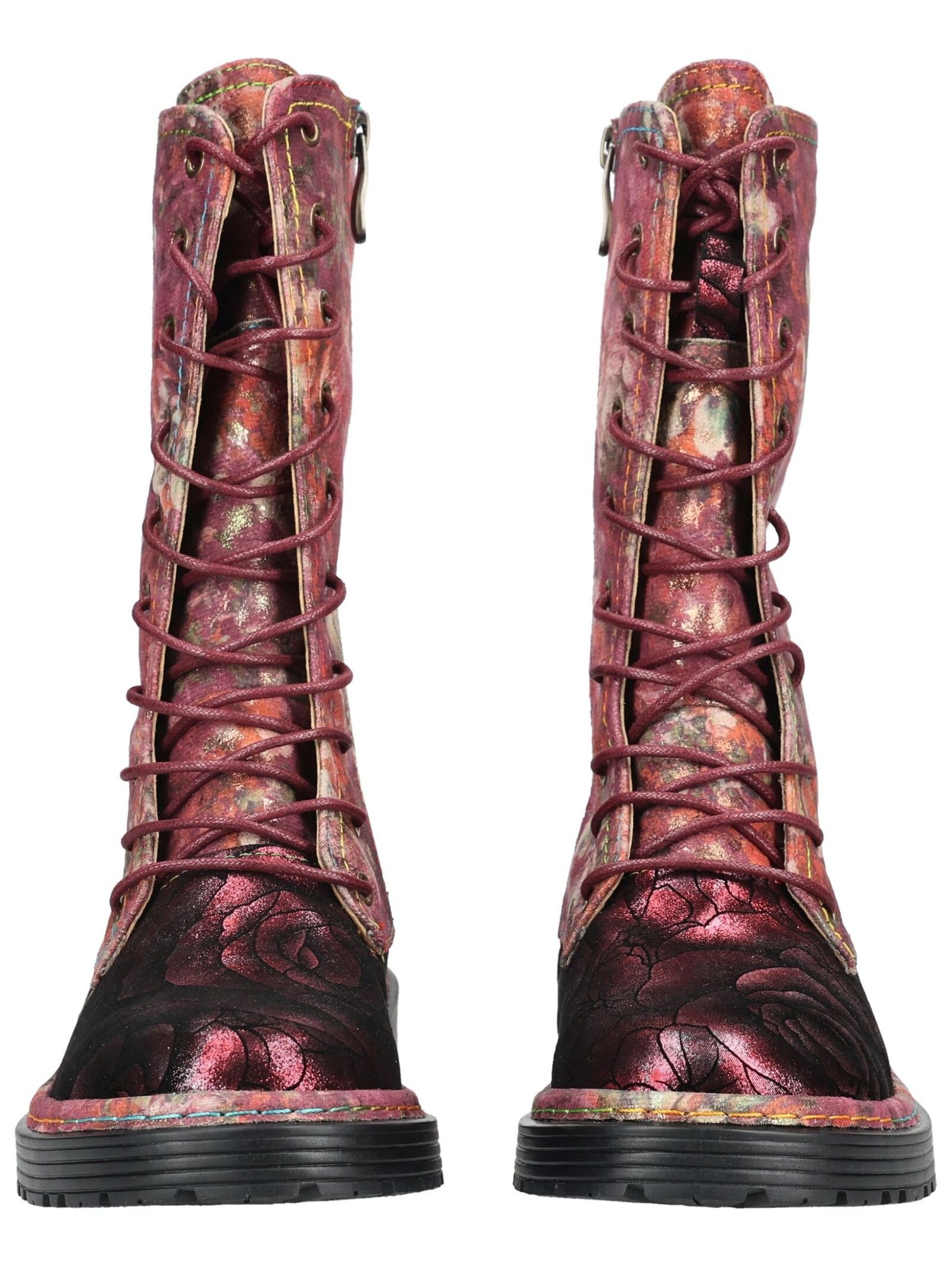 LAURA VITA Schnürstiefel »LAURA VITA Stiefel Leder/Textil«